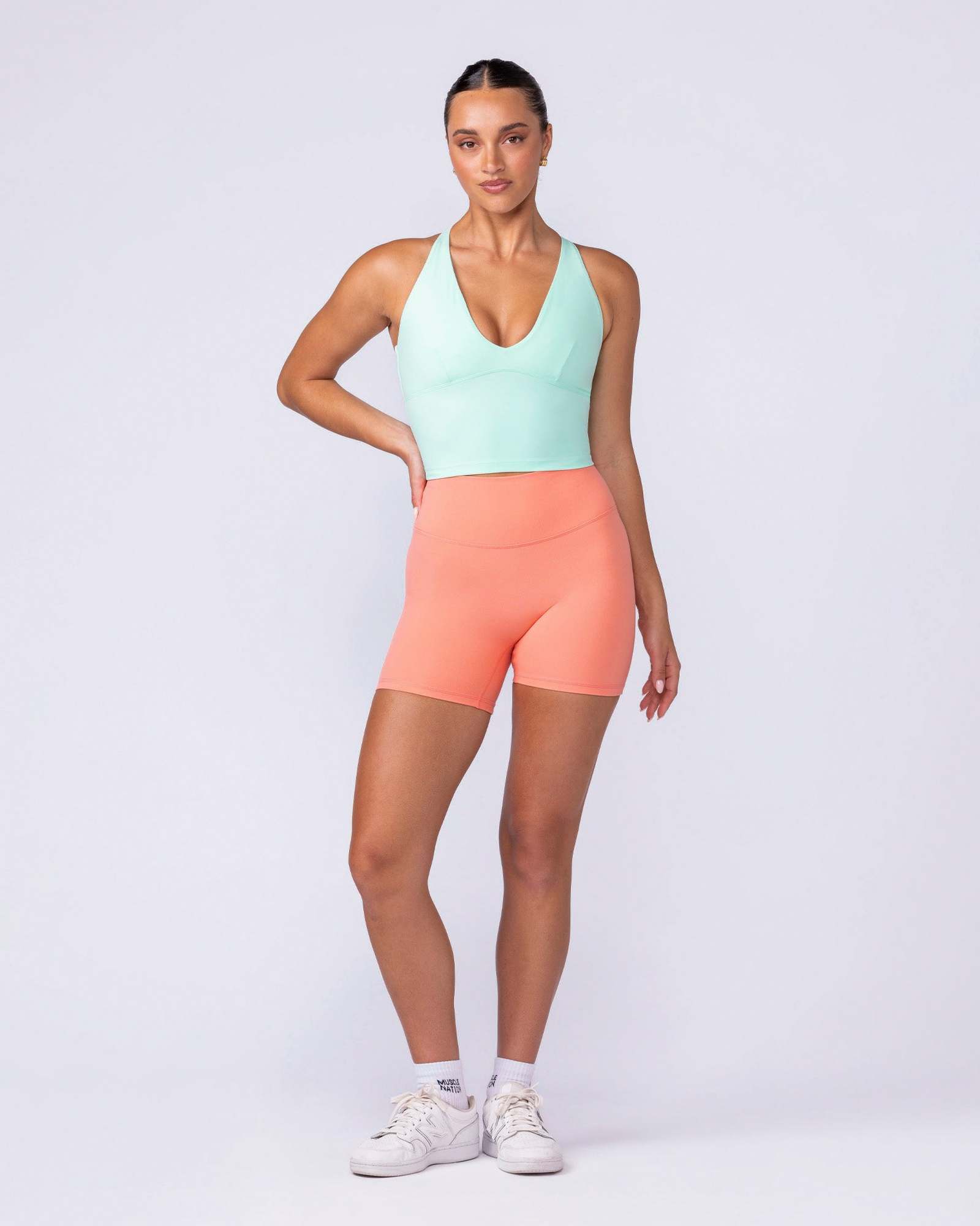 Influence Bra Tank - Ocean Wave