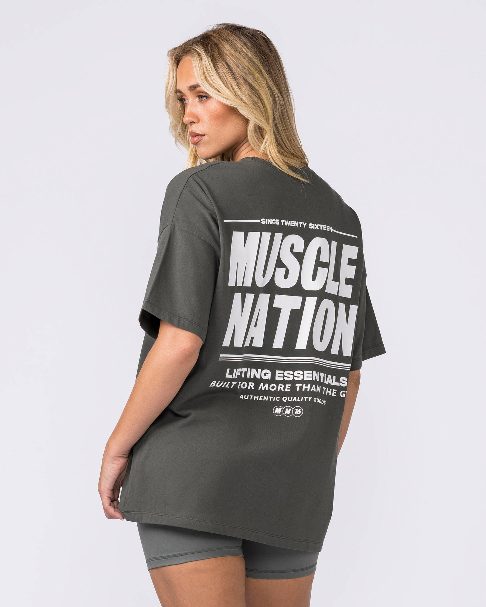 Start Oversized Tee - Dark Botanica