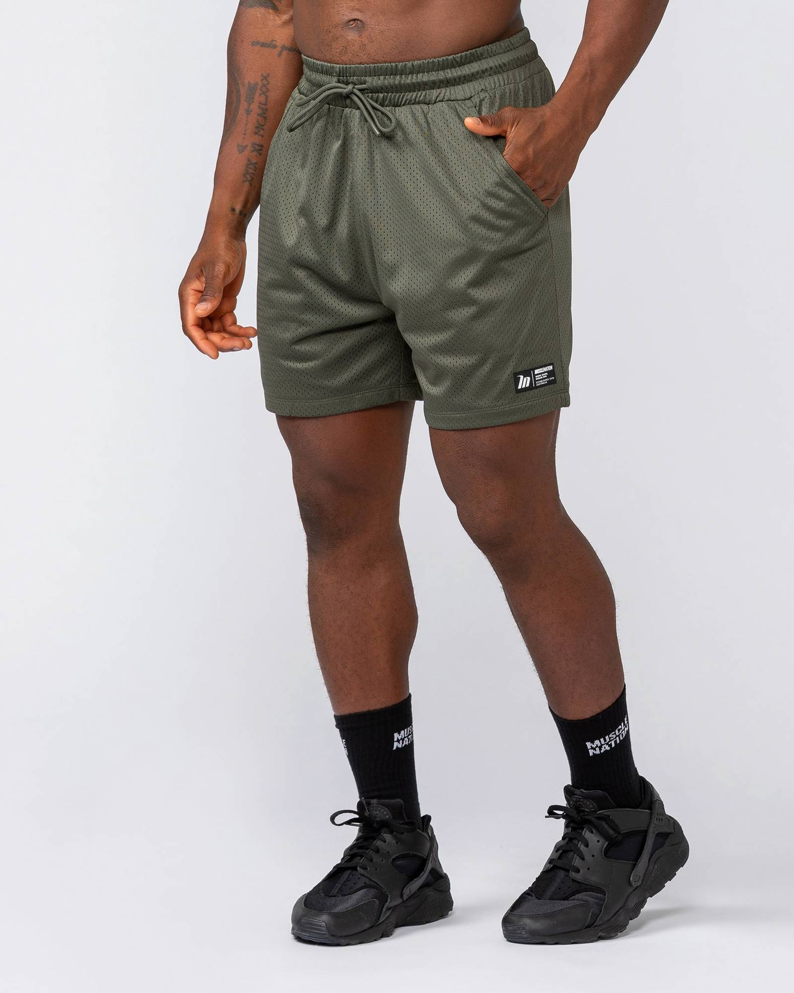 Lay Up 5" Shorts - Dark Khaki