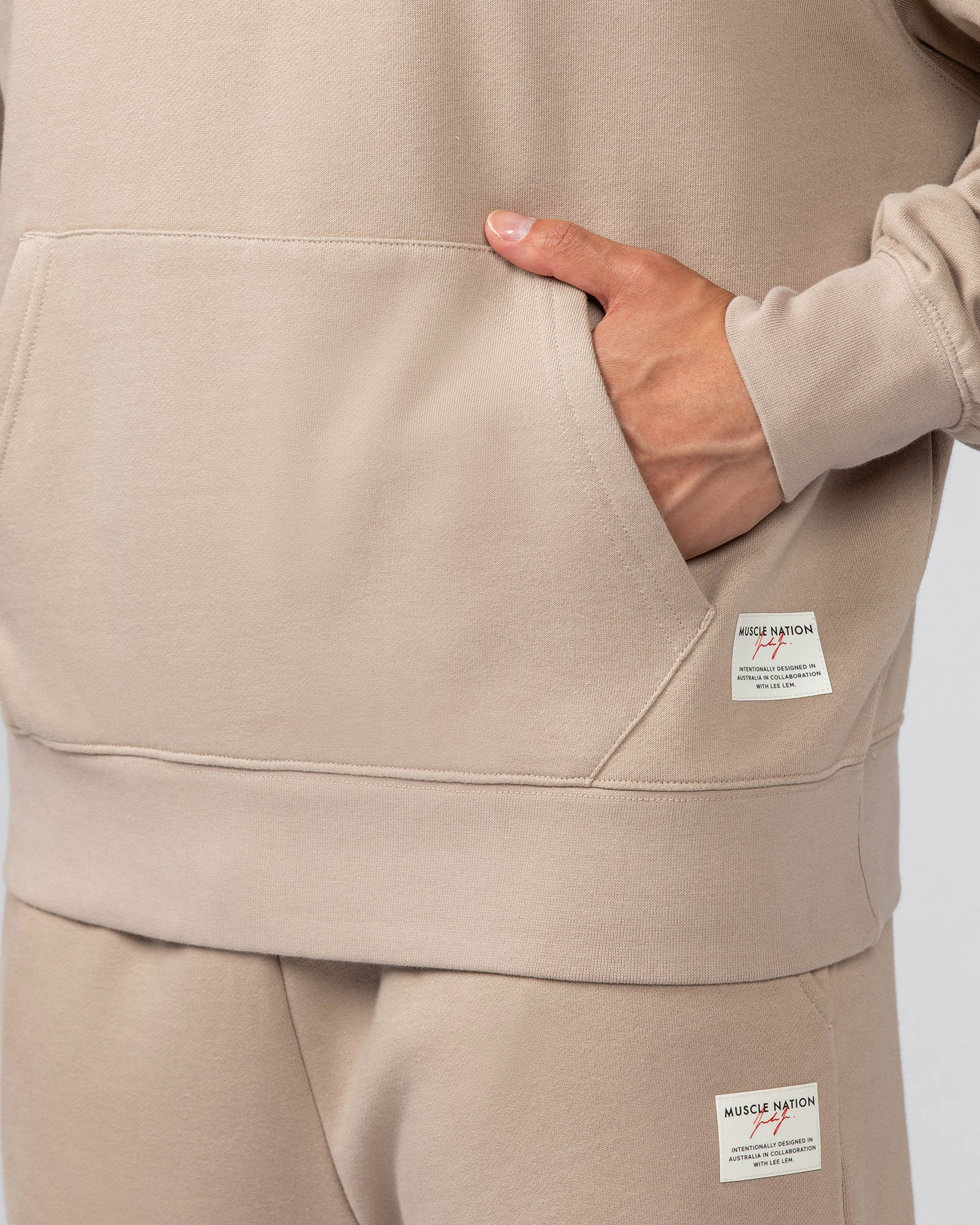 Lee Lem Cropped Hoodie - Washed Tuffet