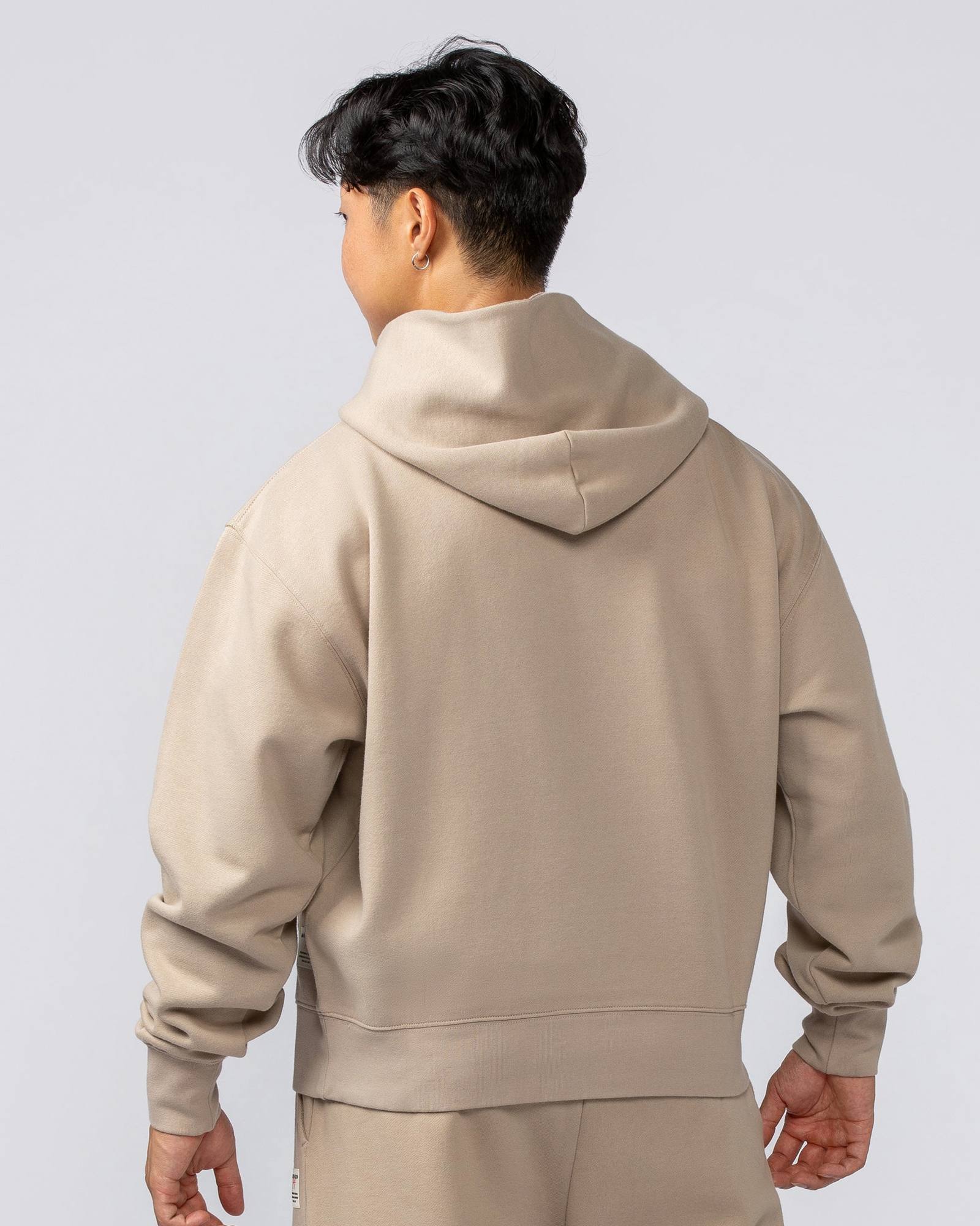 Lee Lem Cropped Hoodie - Washed Tuffet