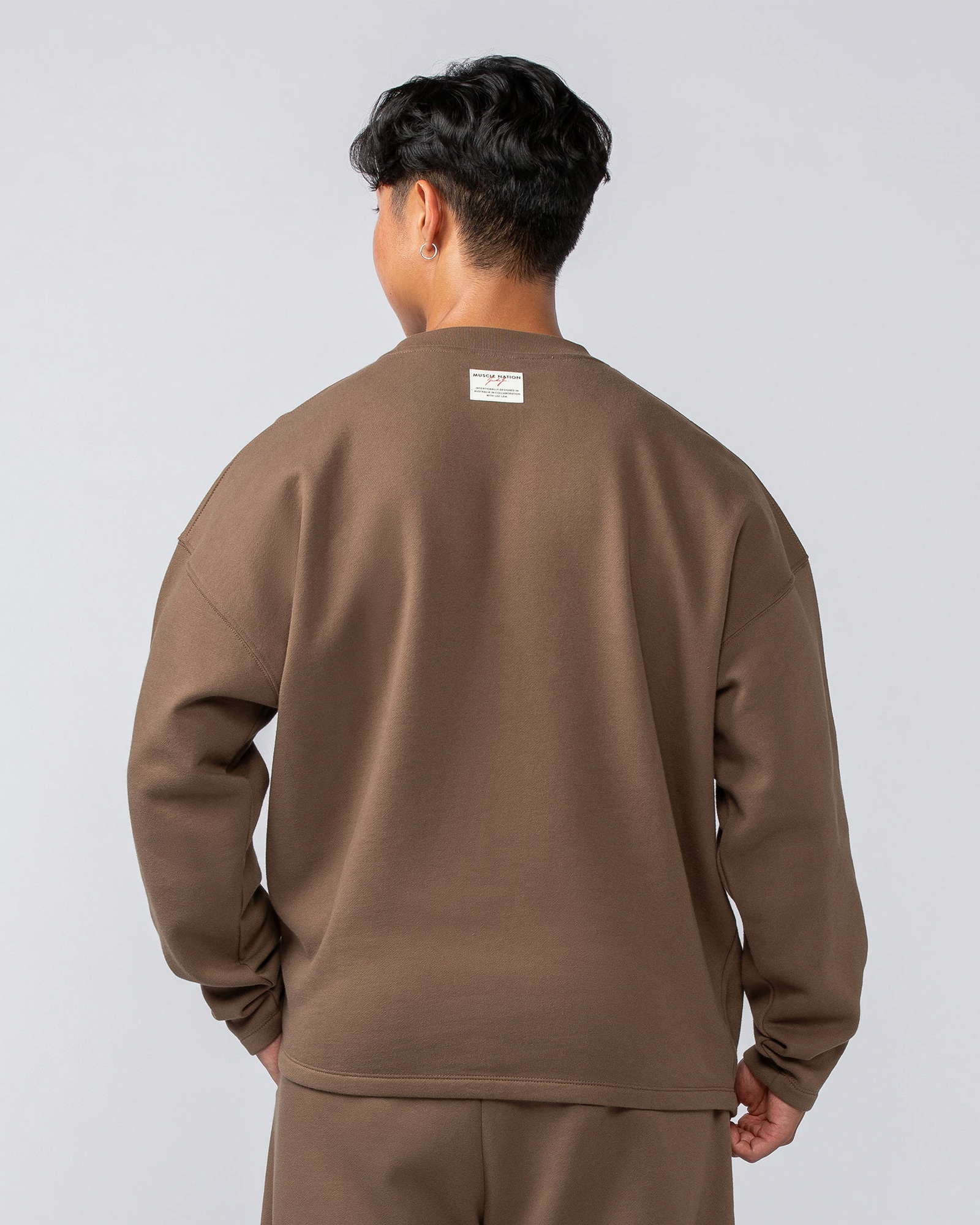 Lee Lem Crew Pullover - Washed Hazelnut