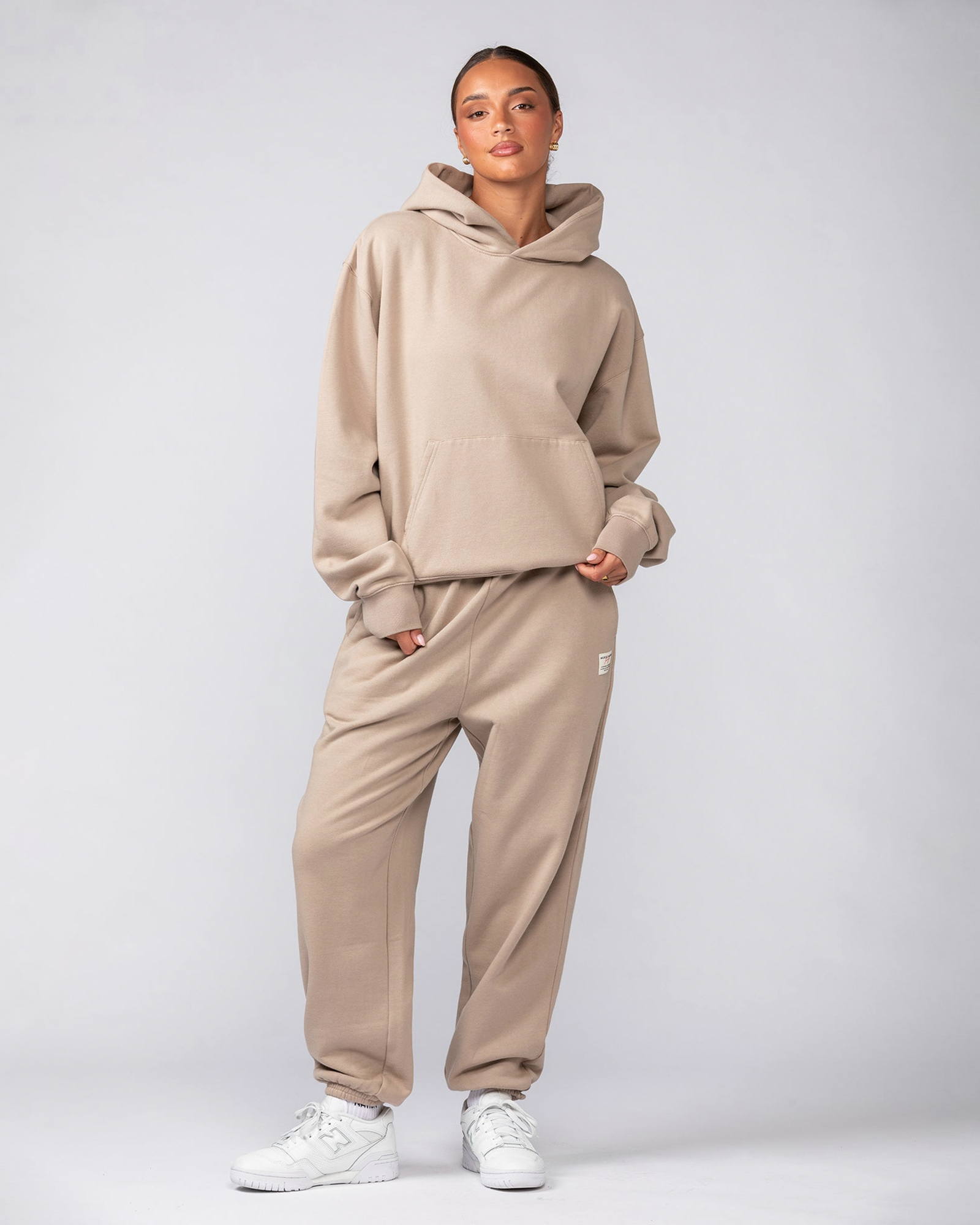 Lee Lem Cropped Hoodie - Washed Tuffet