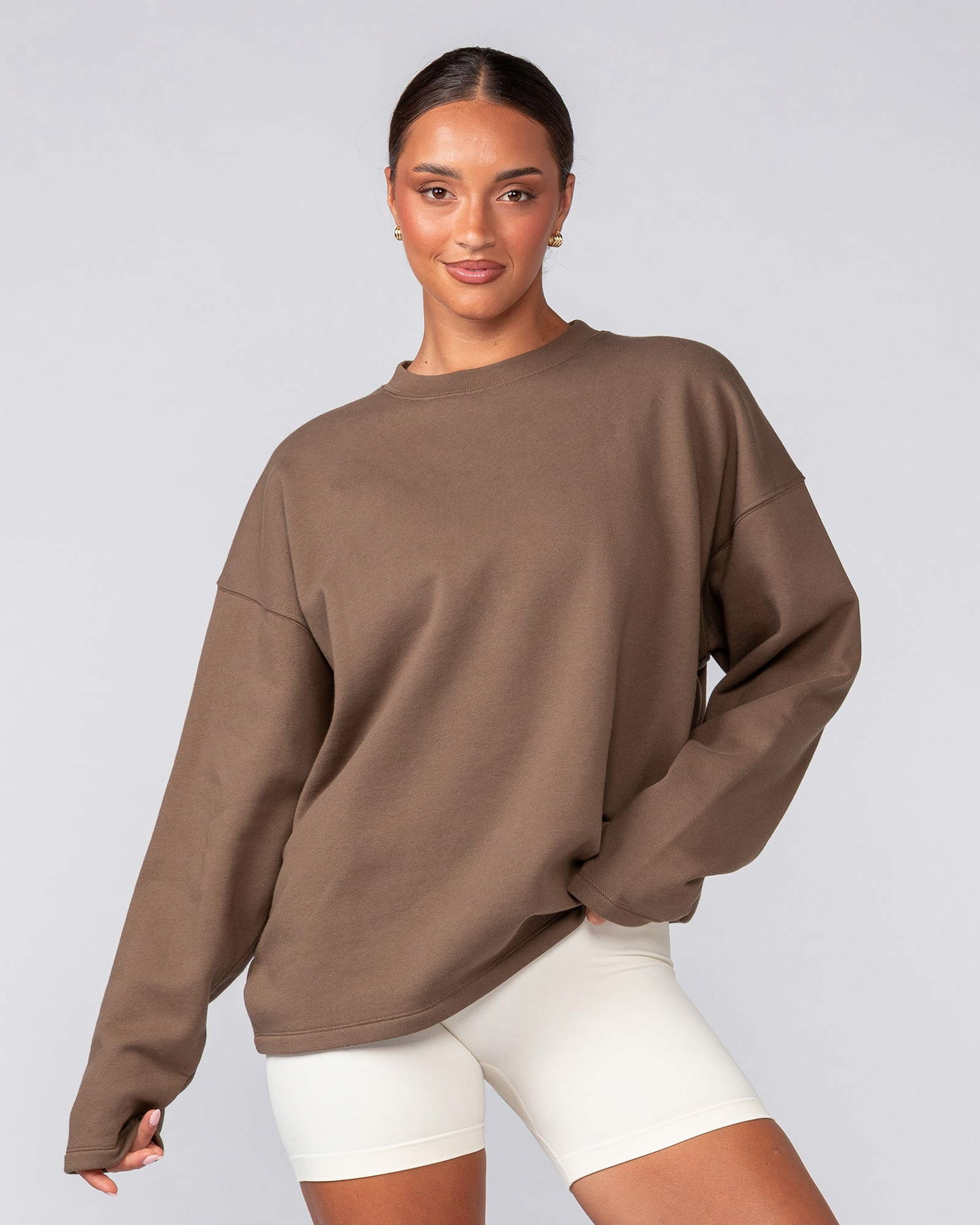Lee Lem Crew Pullover - Washed Hazelnut