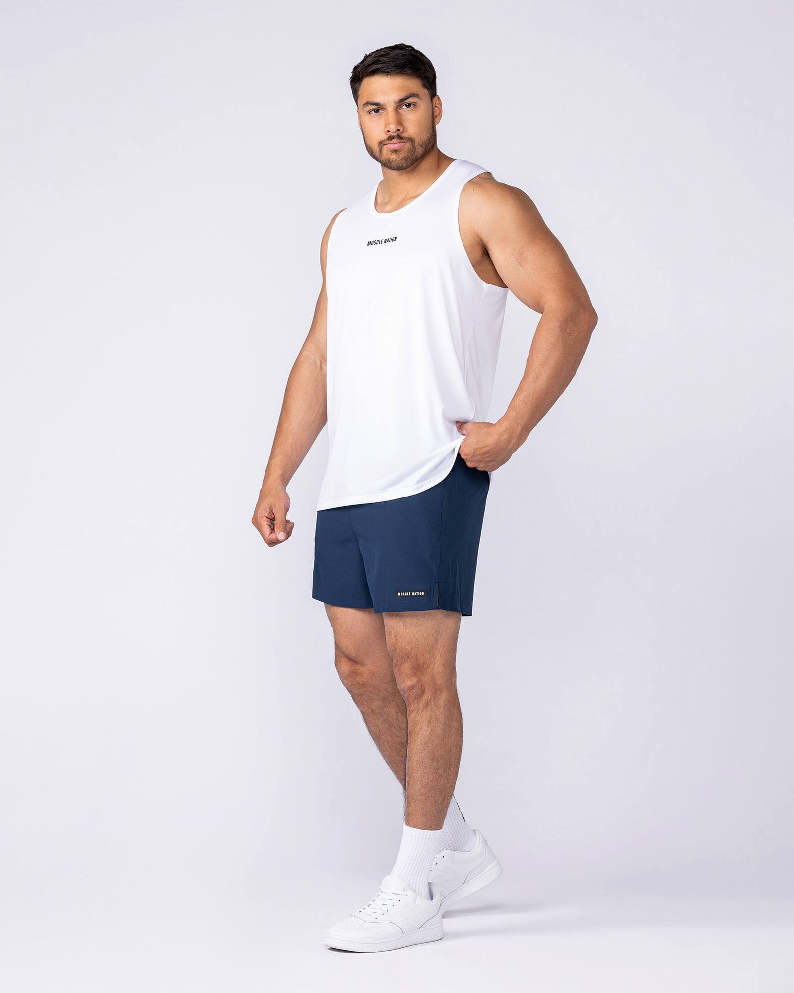 Level Up Training 4" Shorts - Navy