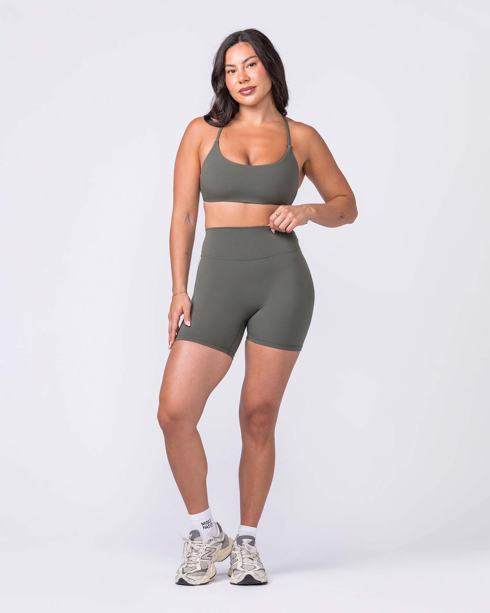 Liberty Afterglow Bralette - Eucalyptus