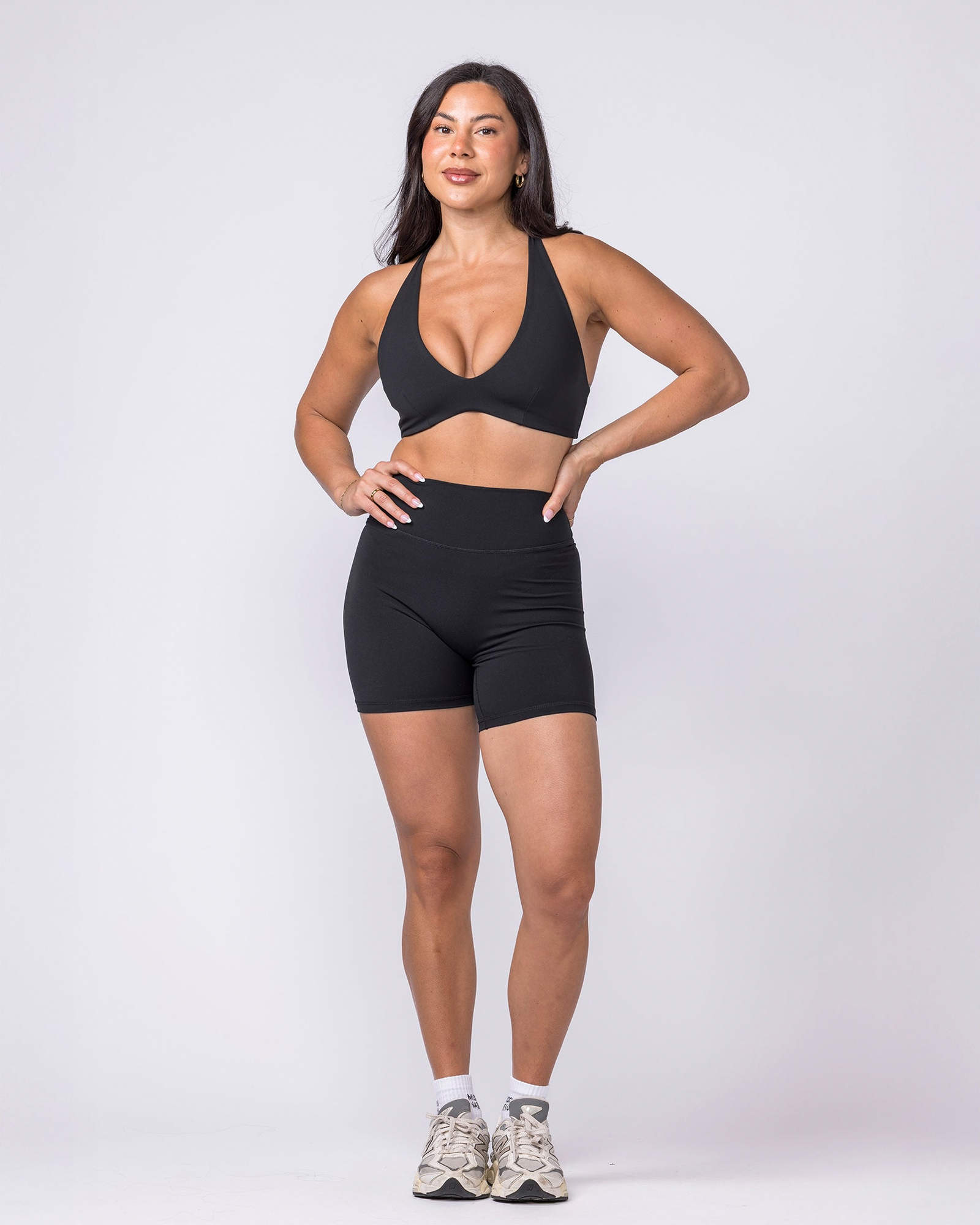 Liberty Lustre Bralette - Black
