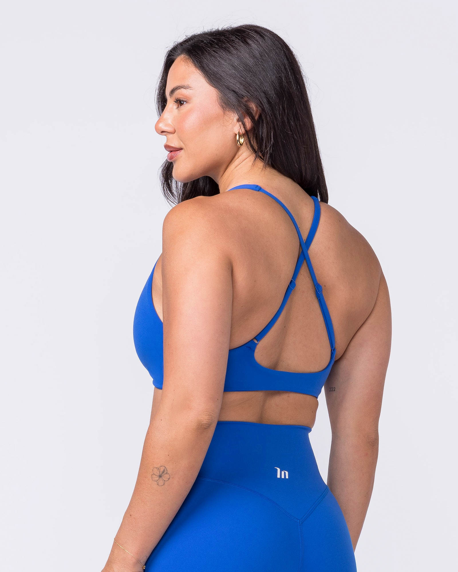 Liberty Lustre Bralette - Bondi Blue
