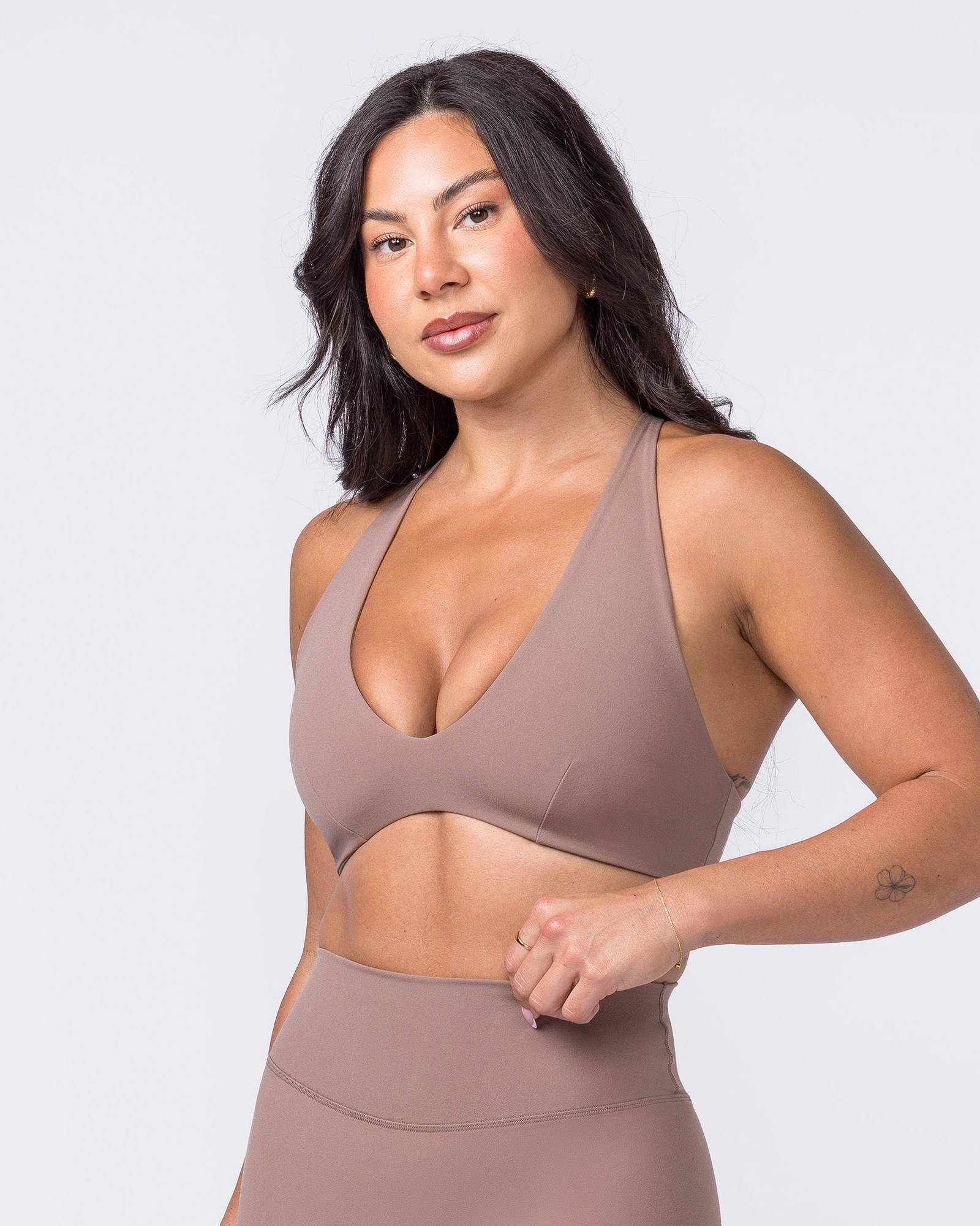 Liberty Lustre Bralette - Cookie