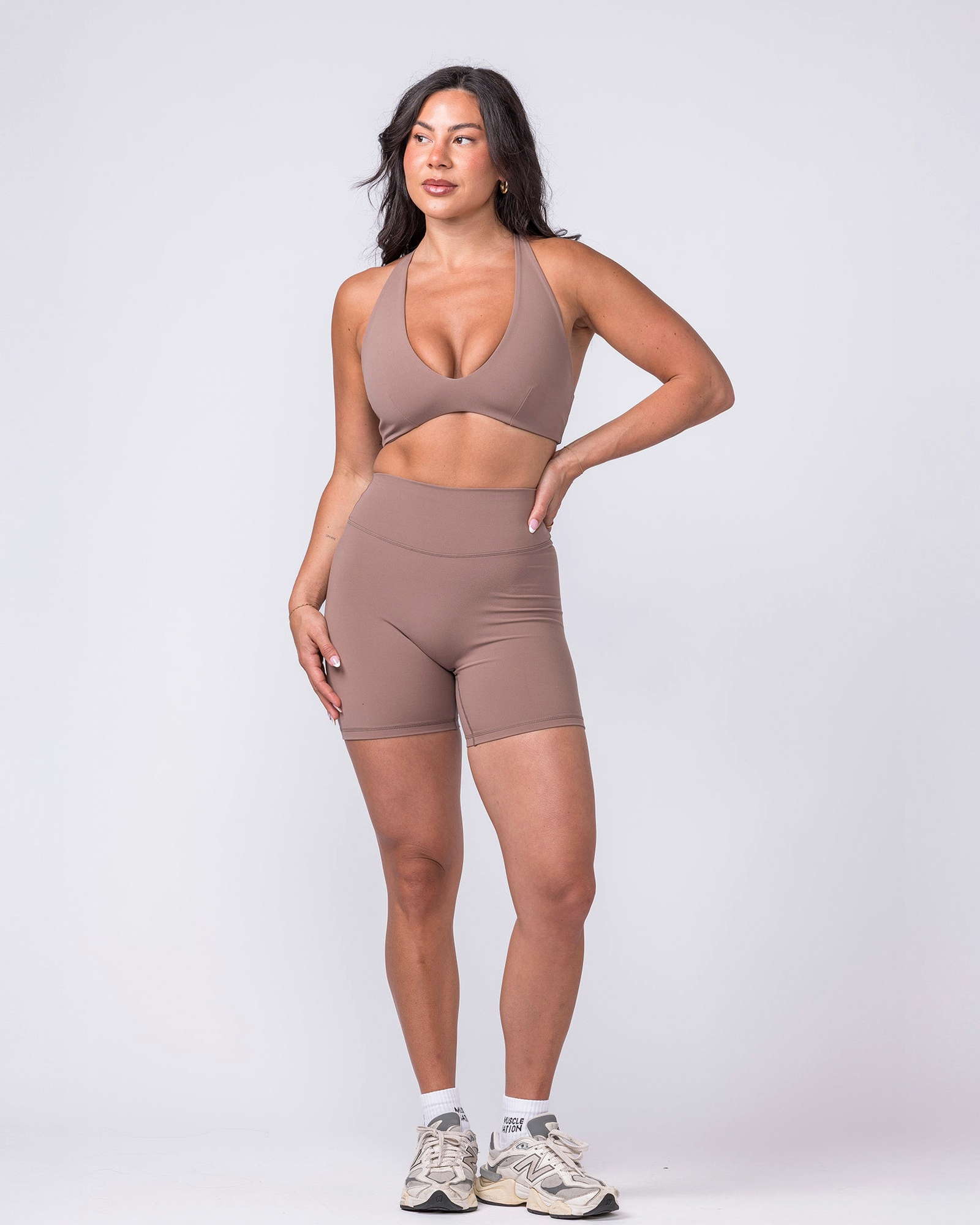 Liberty Lustre Bralette - Cookie