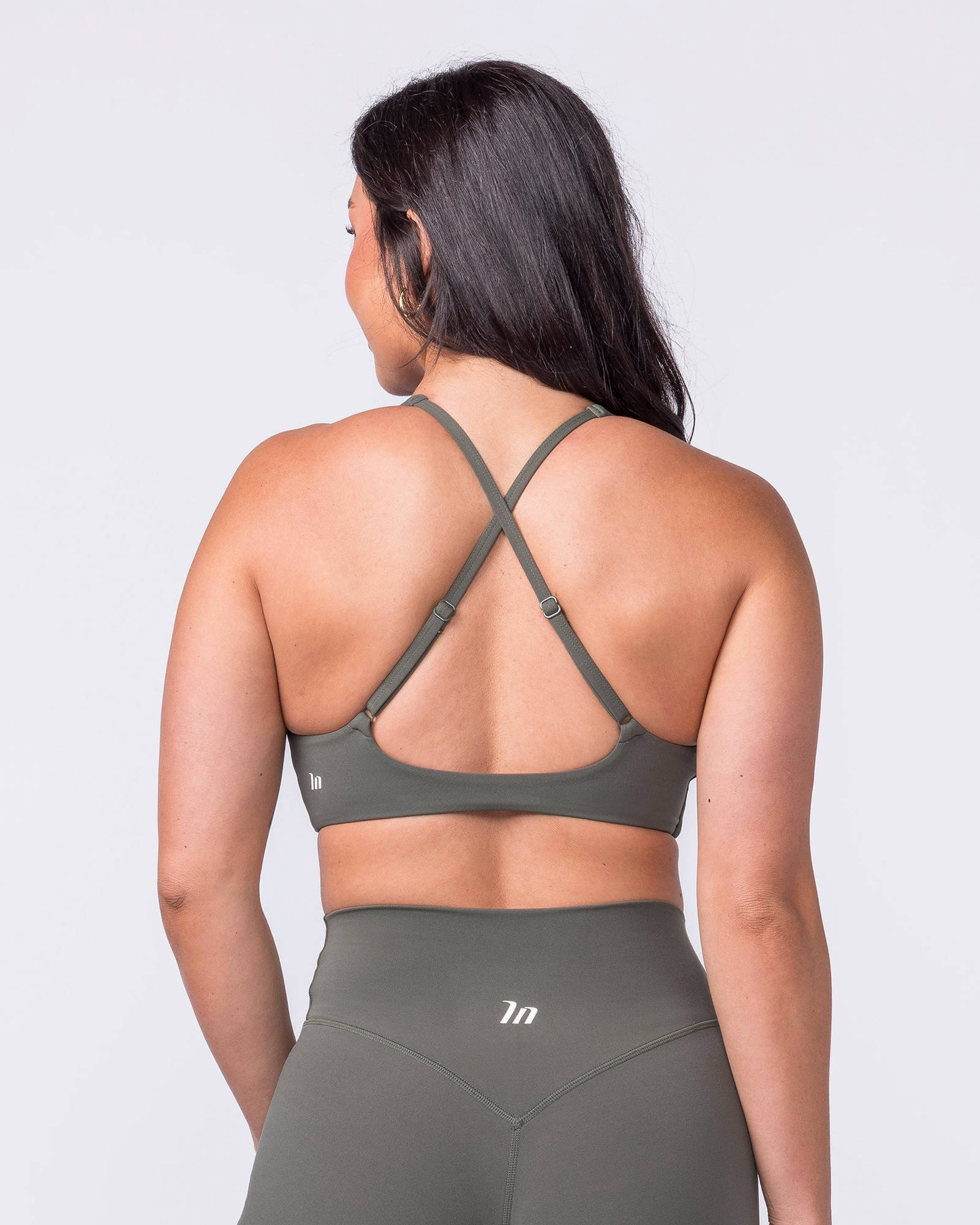 Liberty Lustre Bralette - Eucalyptus