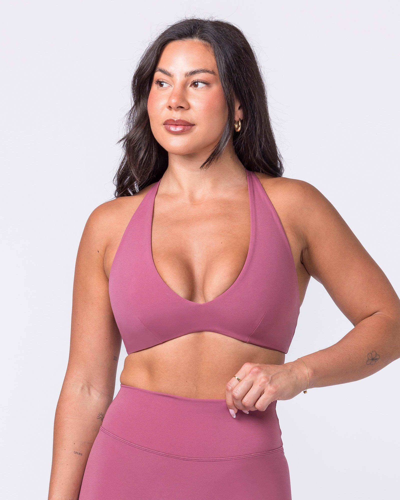 Liberty Lustre Bralette - Maple