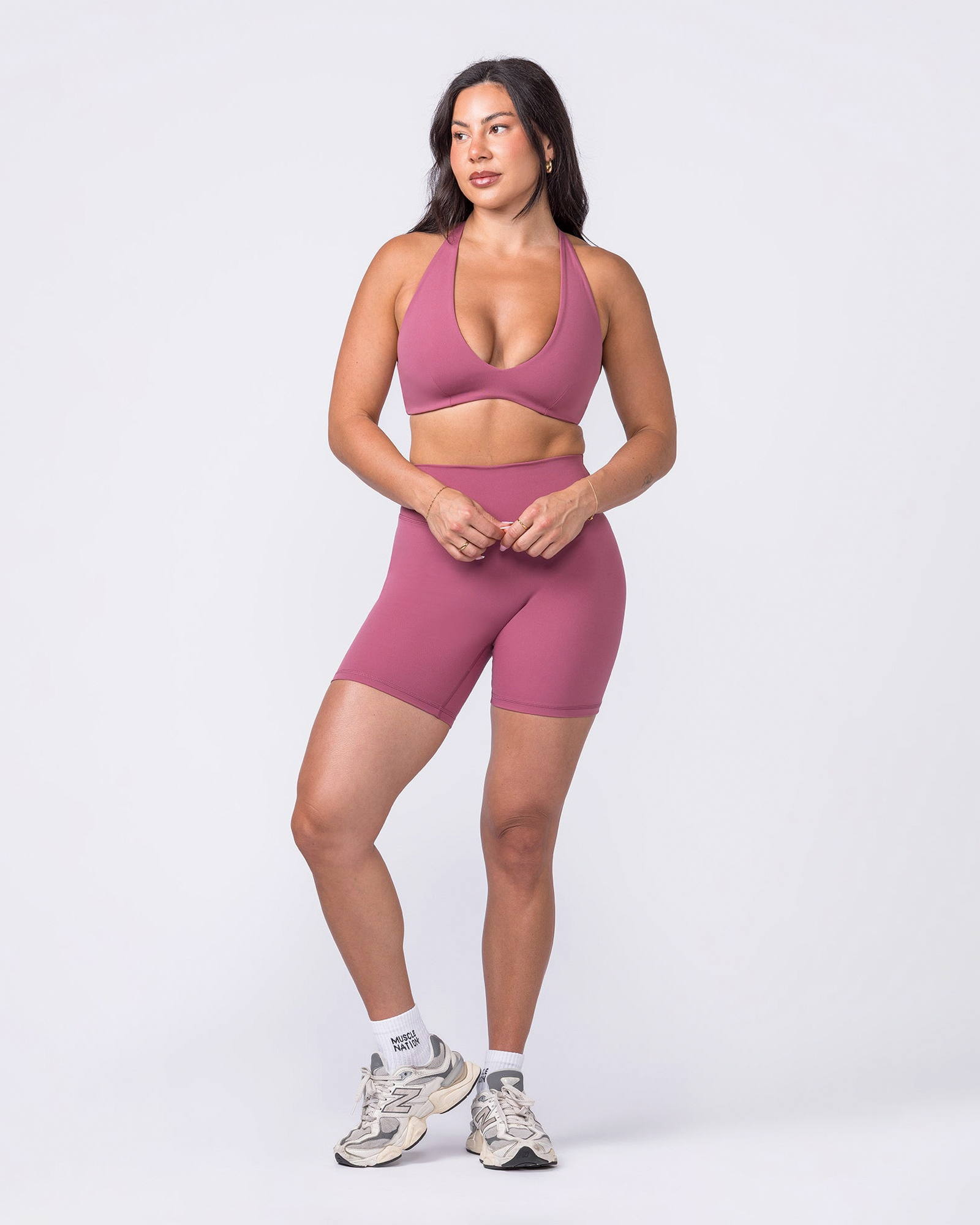 Liberty Lustre Bralette - Maple