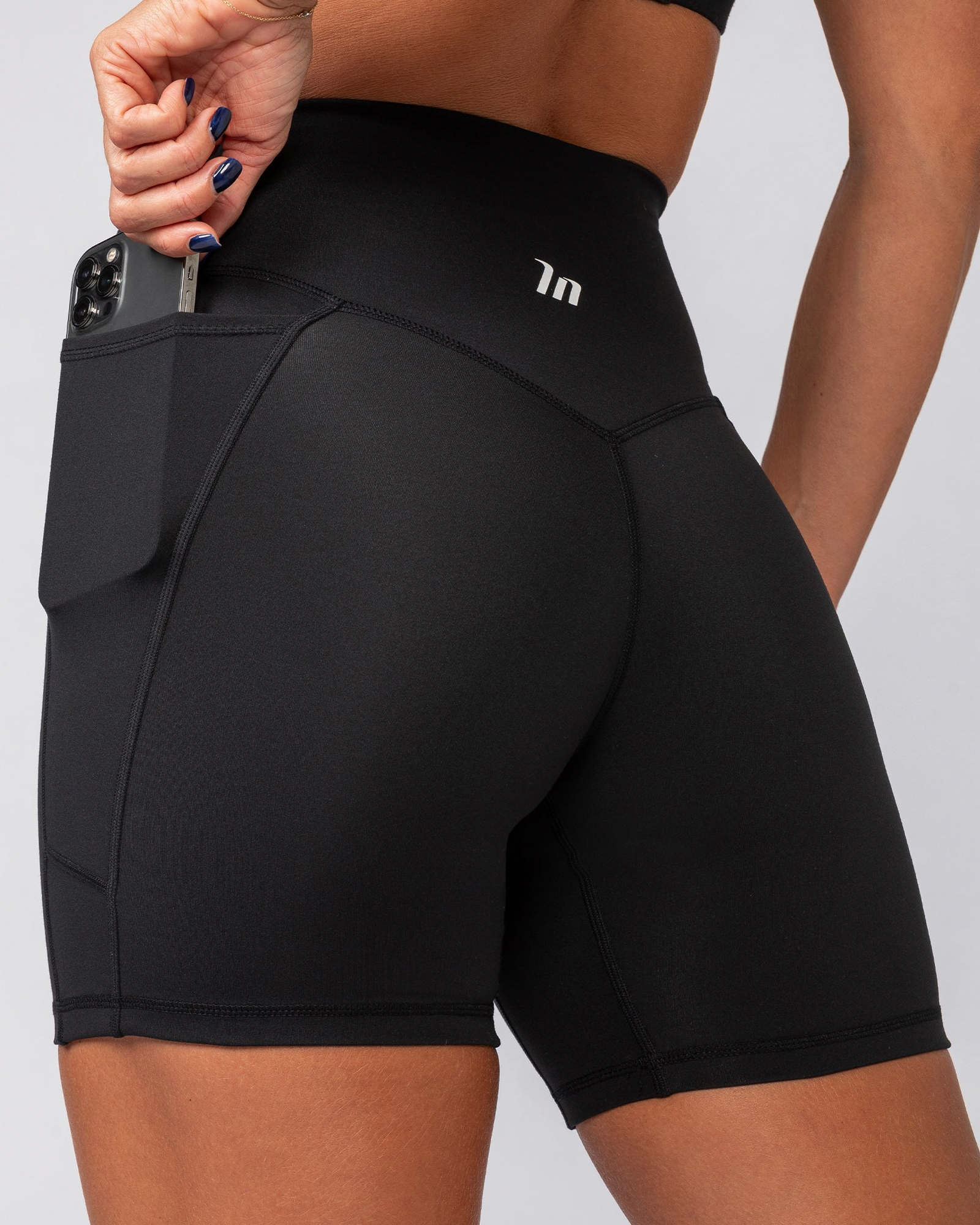 Liberty Pocket Bike Shorts - Black