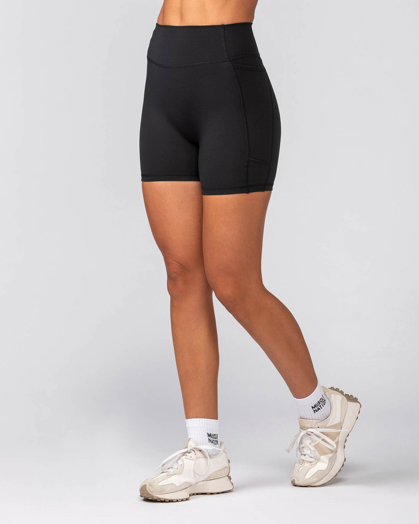 Liberty Pocket Bike Shorts - Black