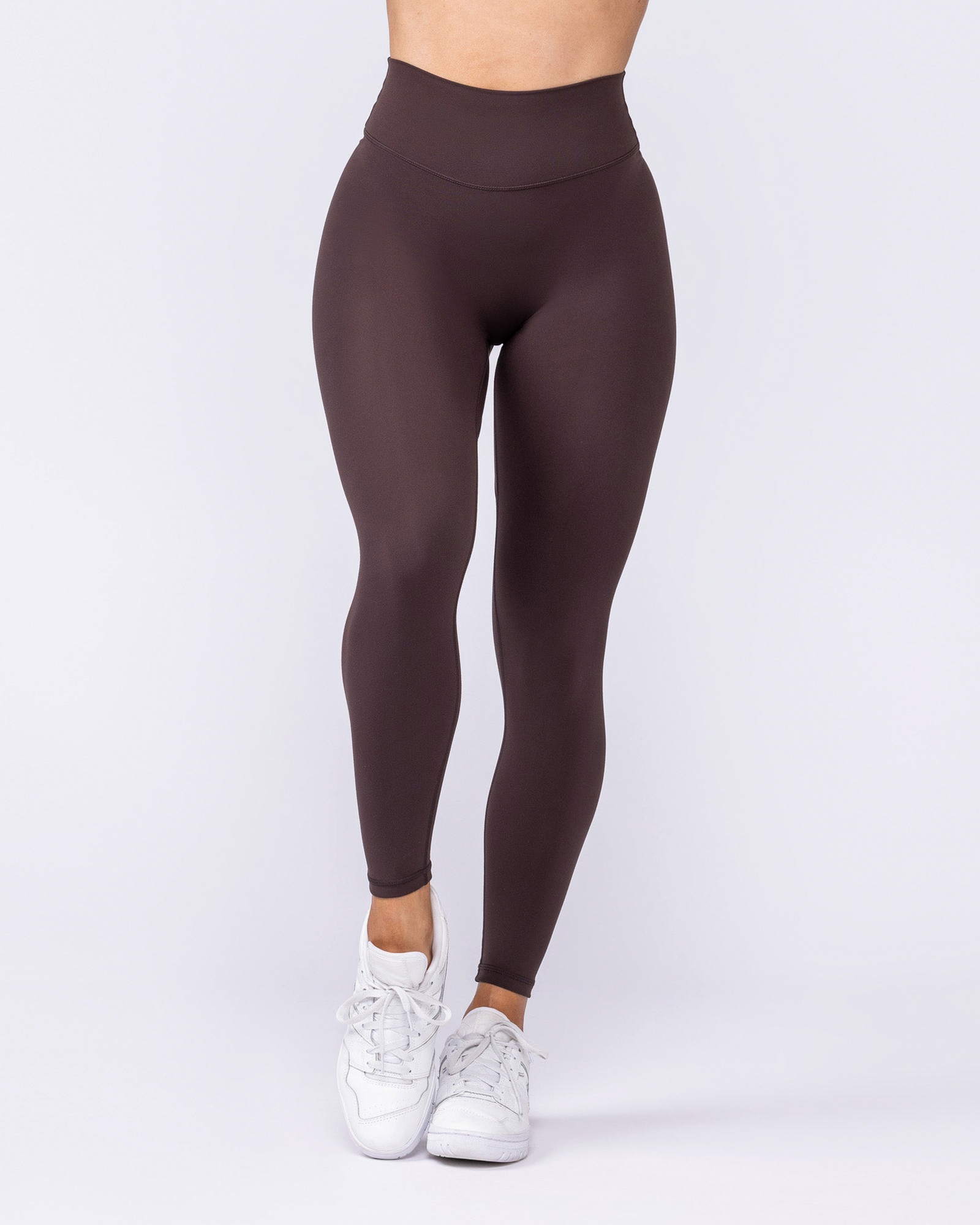 Liberty Zero Rise Ankle Length Leggings - Cocoa