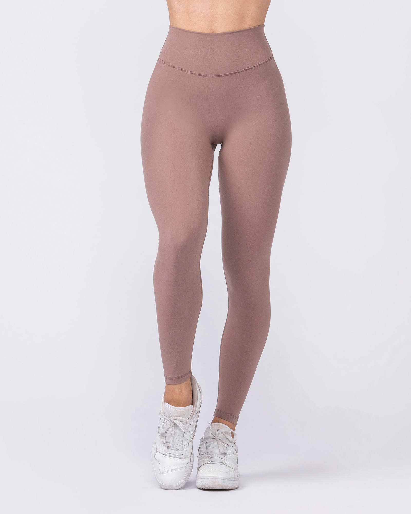 Liberty Zero Rise Ankle Length Leggings - Cookie