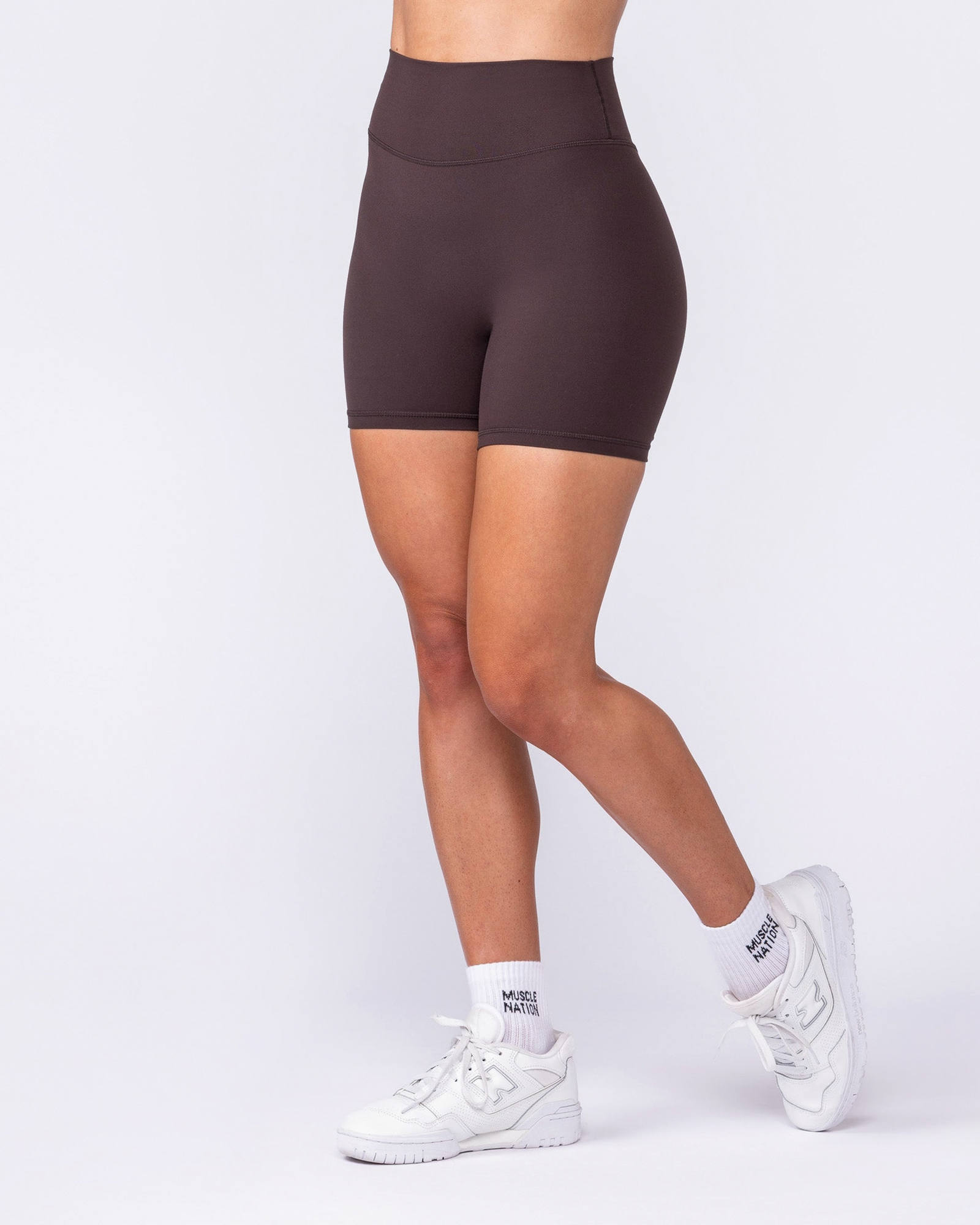 Liberty Zero Rise Bike Shorts - Cocoa