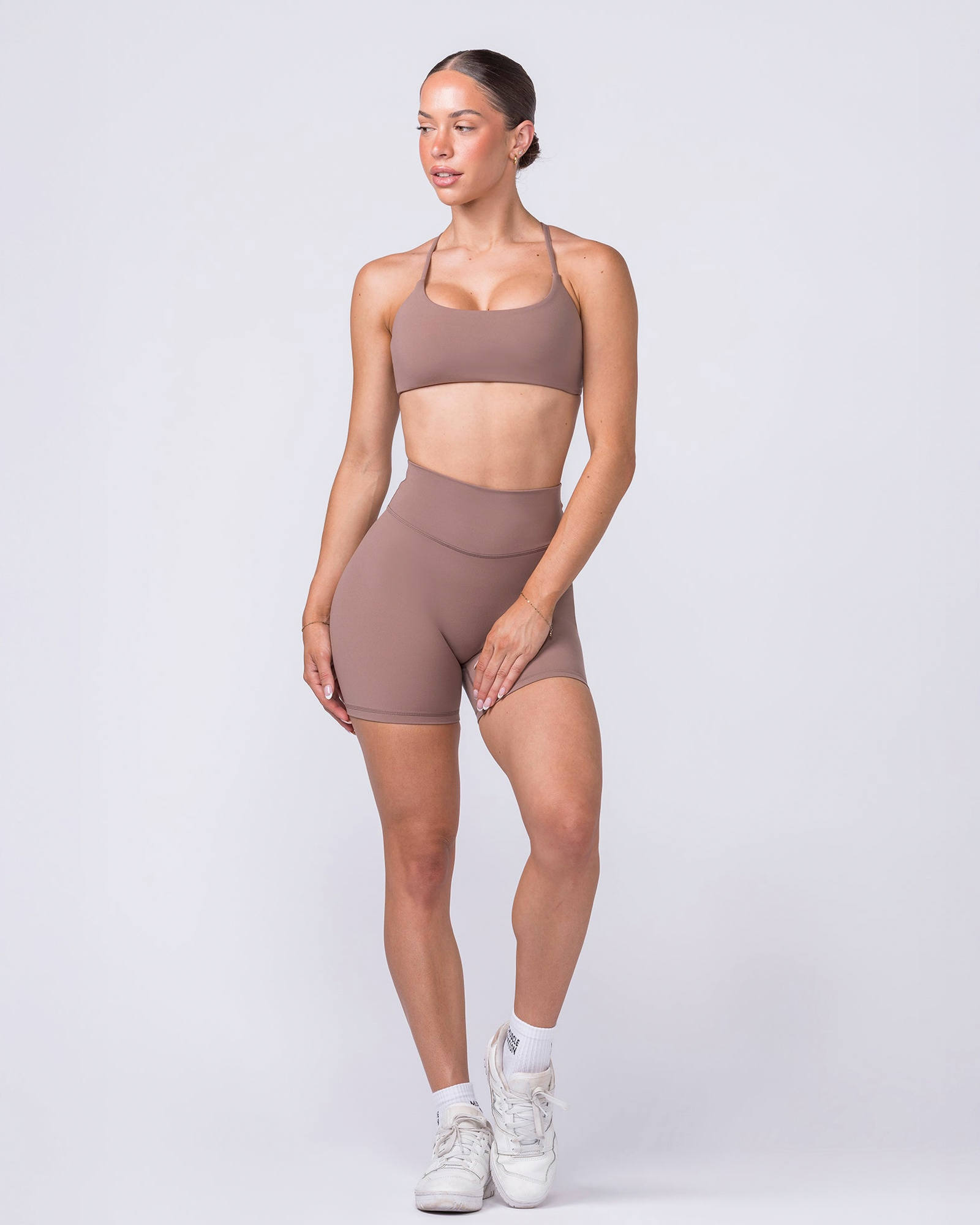 Liberty Zero Rise Bike Shorts - Cookie