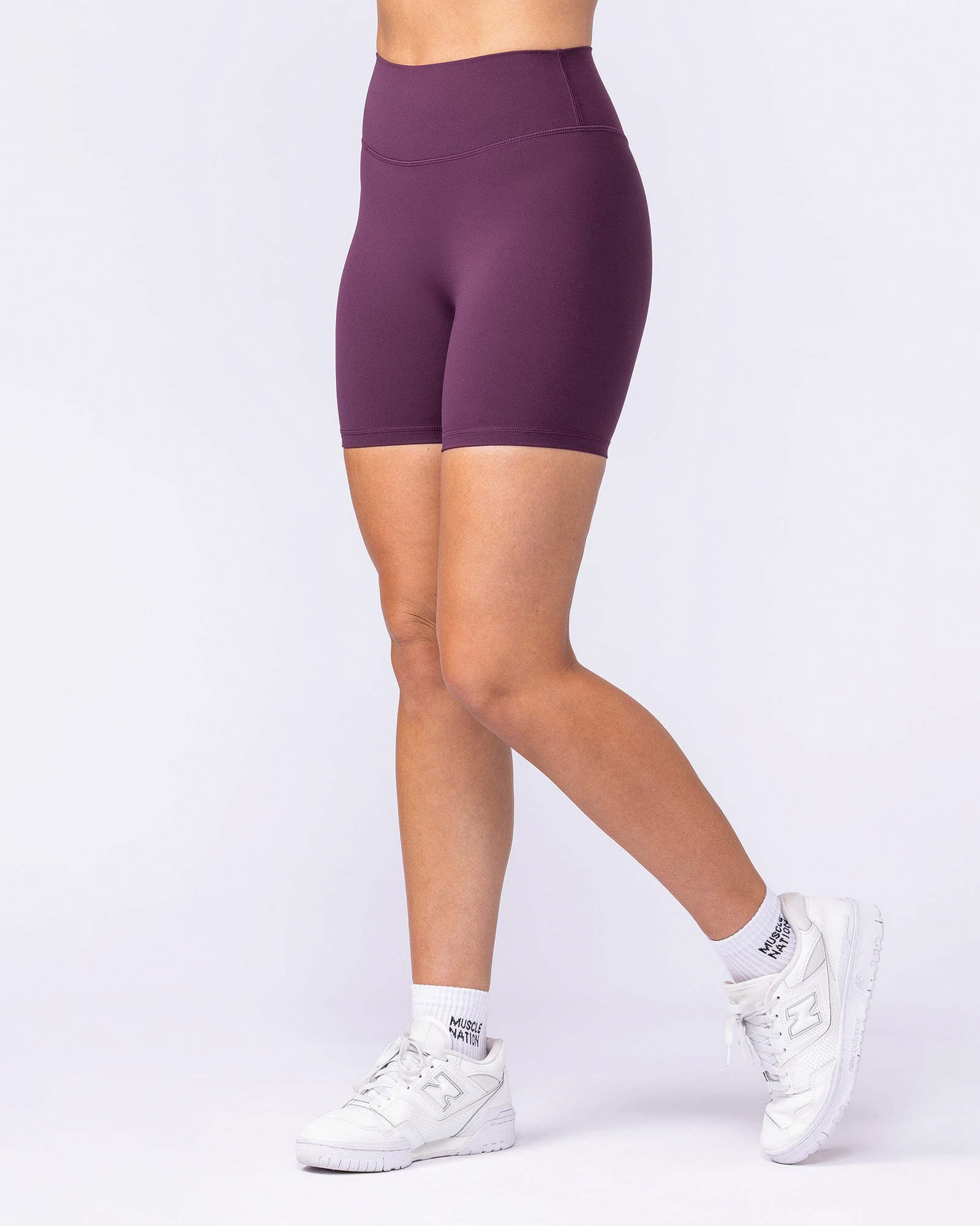 Liberty Zero Rise Bike Shorts - Cranberry