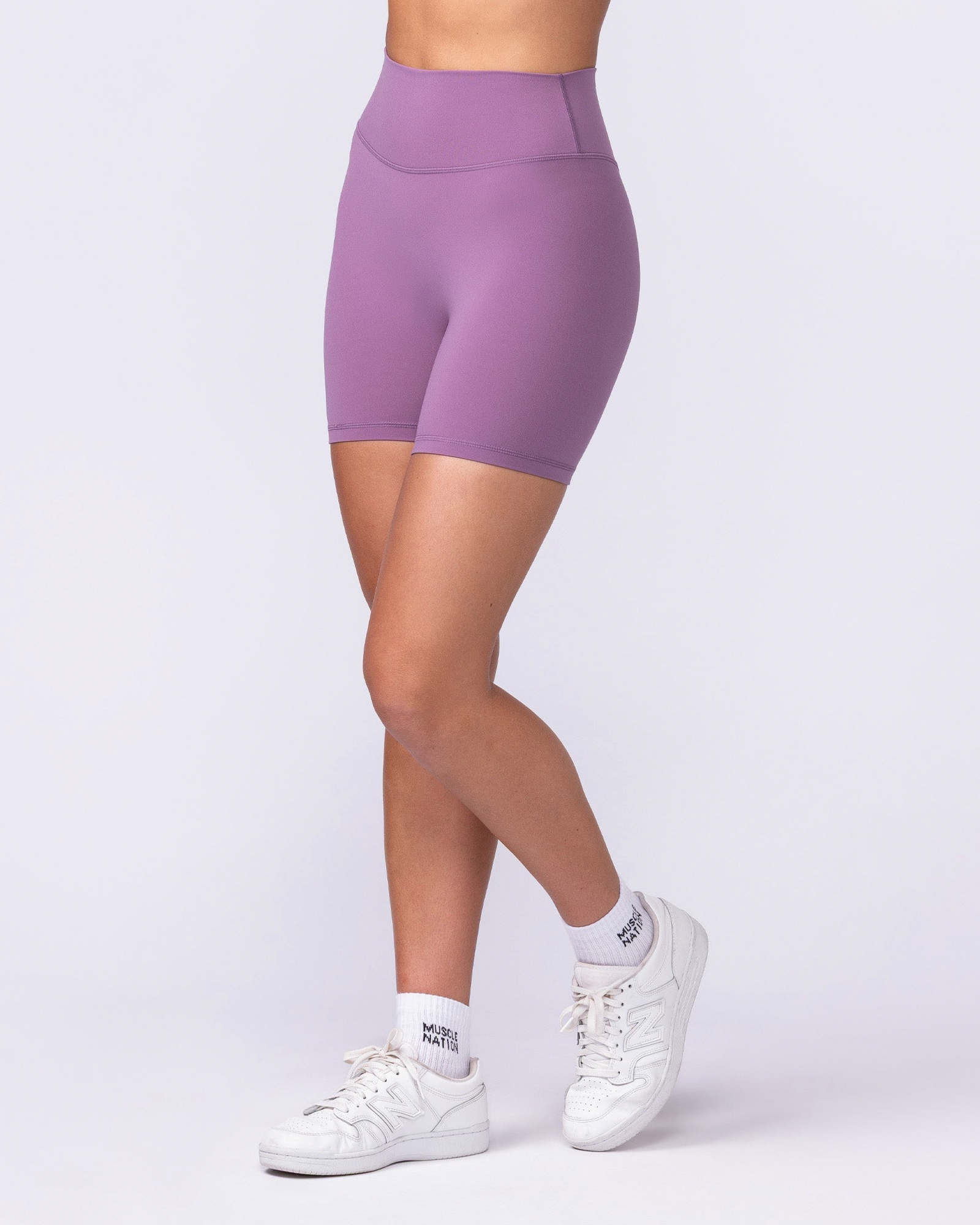 Liberty Zero Rise Bike Shorts - Thistle