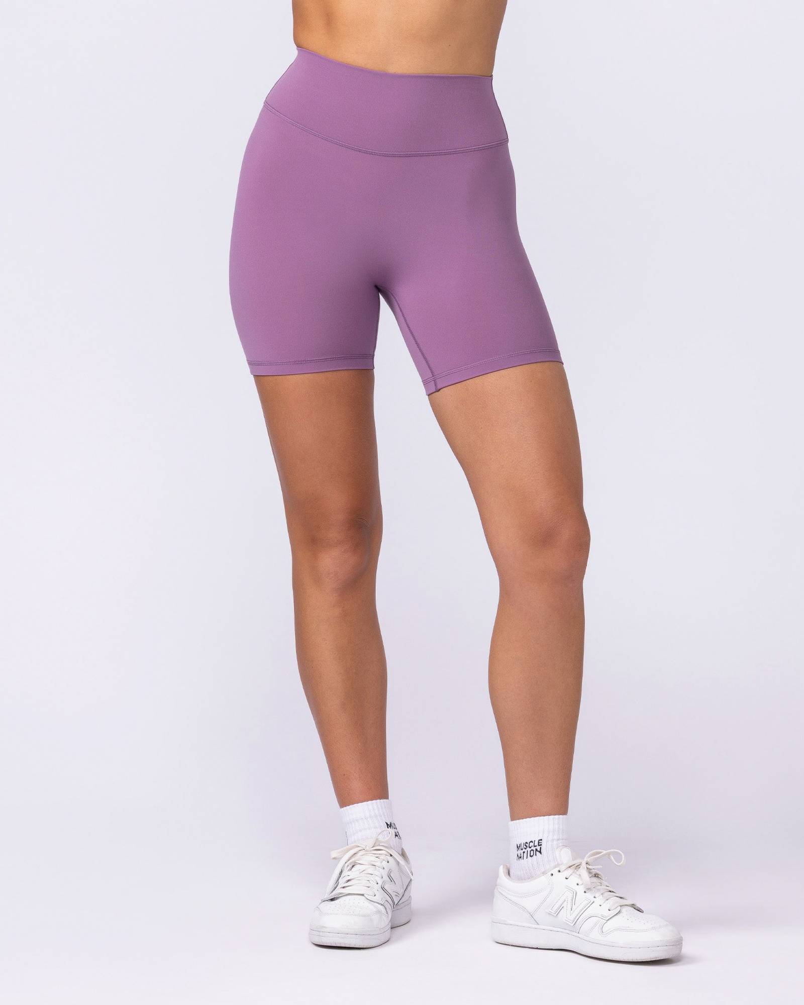 Liberty Zero Rise Bike Shorts - Thistle
