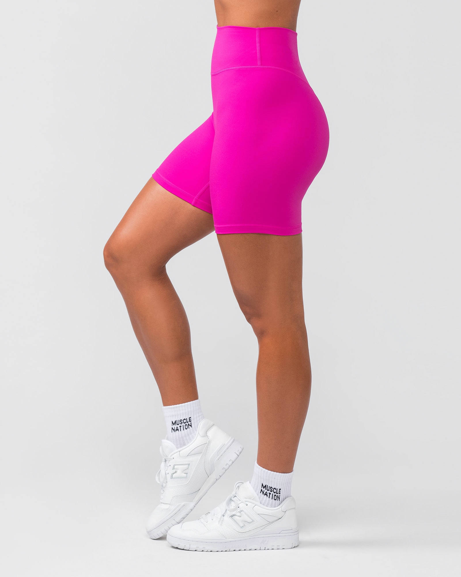 Liberty Zero Rise Bike Shorts - Pink Crush