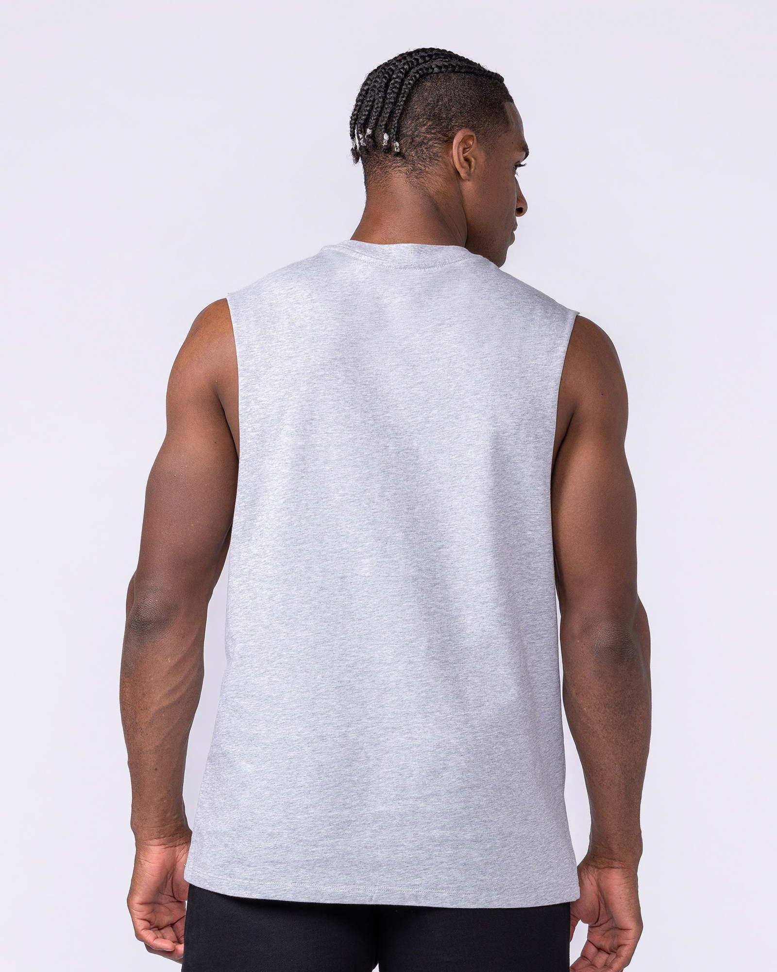 Lifestyle Training Tank - Light Grey Marl
