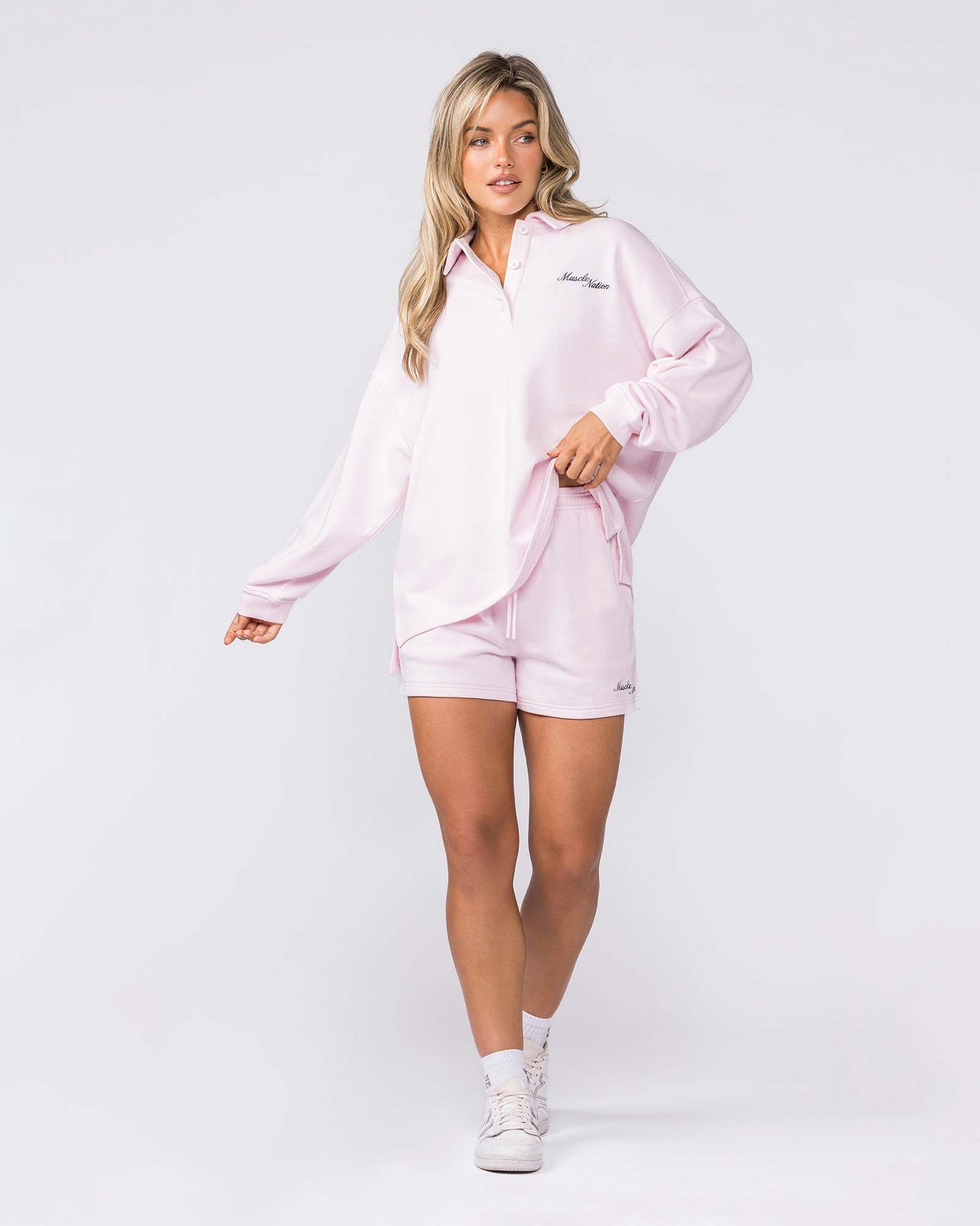 Loopback Lounge Shorts - Babydoll