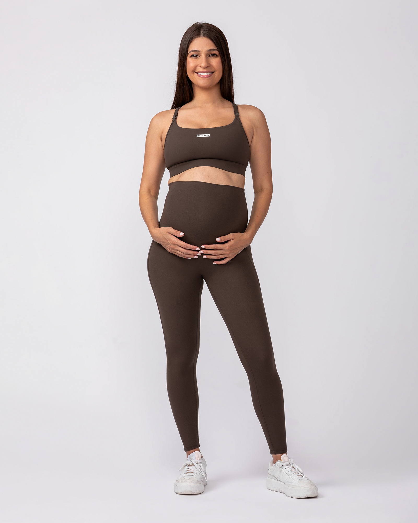Maternity Aura Bra - Deep Brown