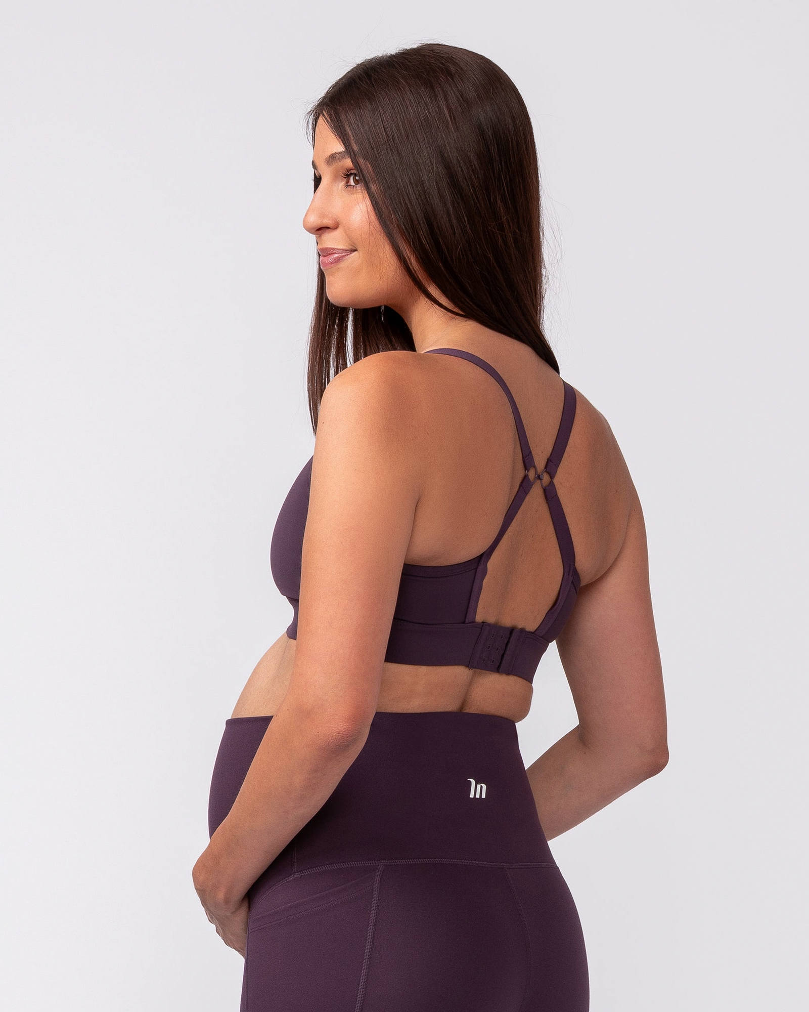 Maternity Aura Bra - Midnight Plum