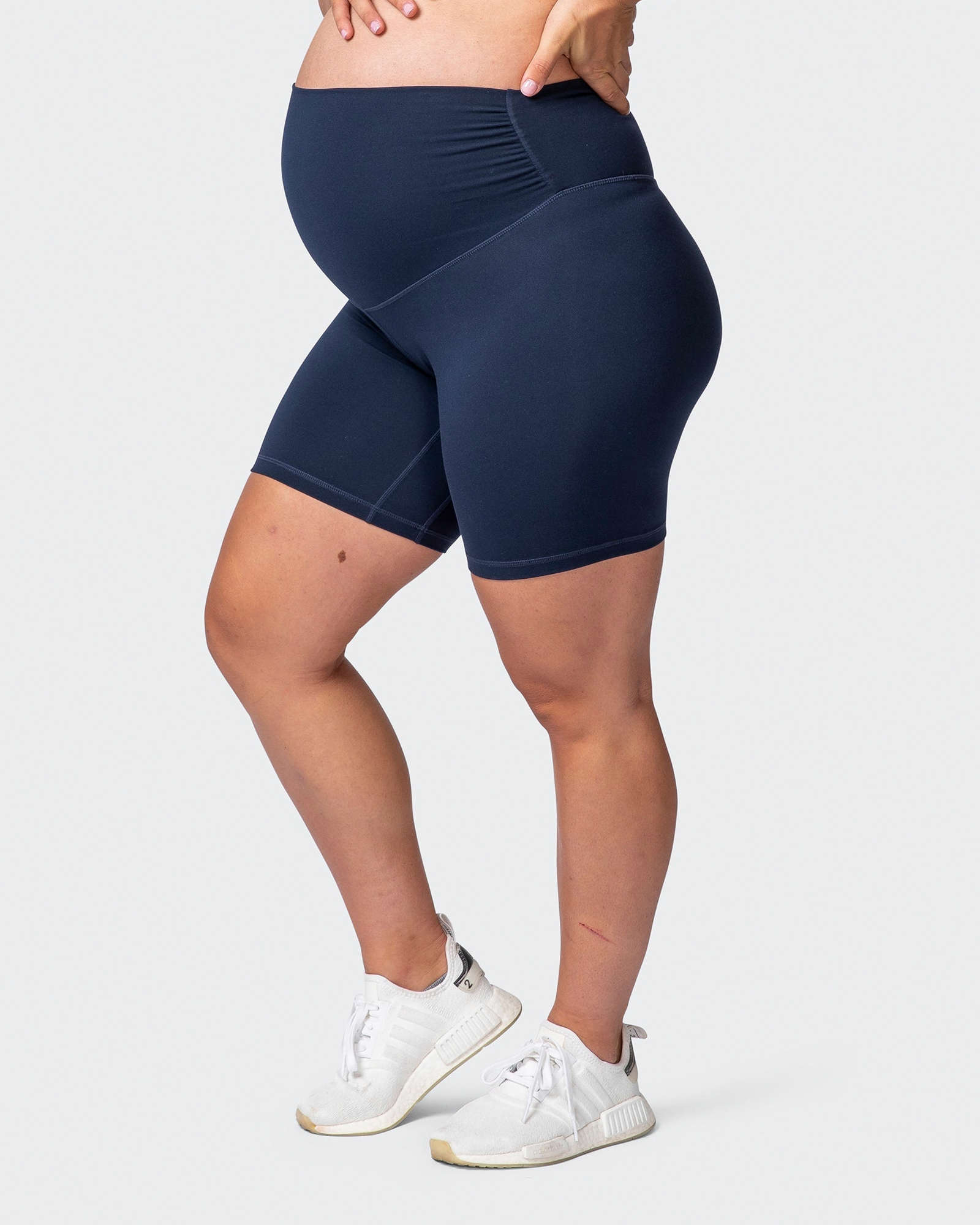 Maternity Everyday Bike Short - Navy