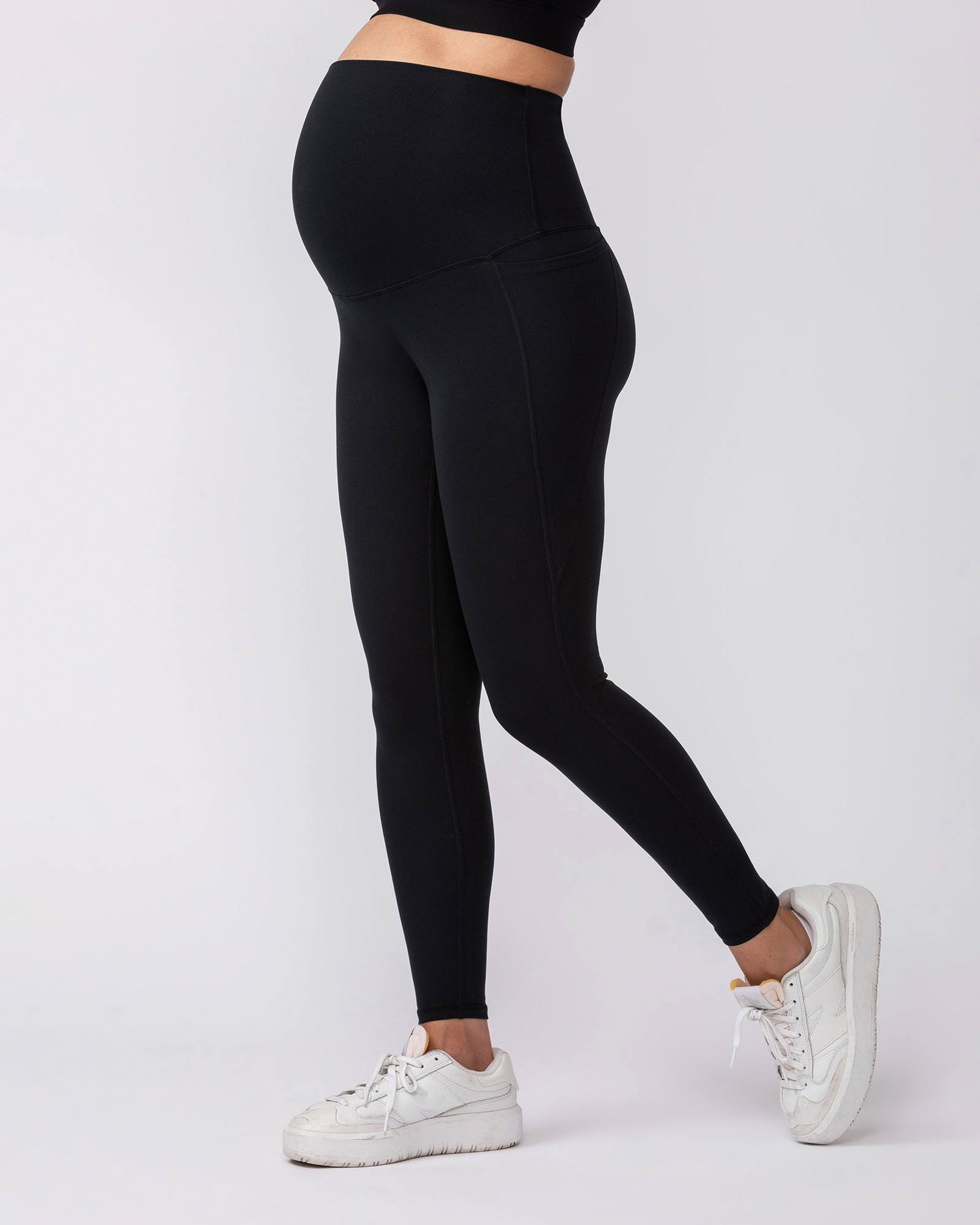 Maternity Everyday Pocket Leggings - Black