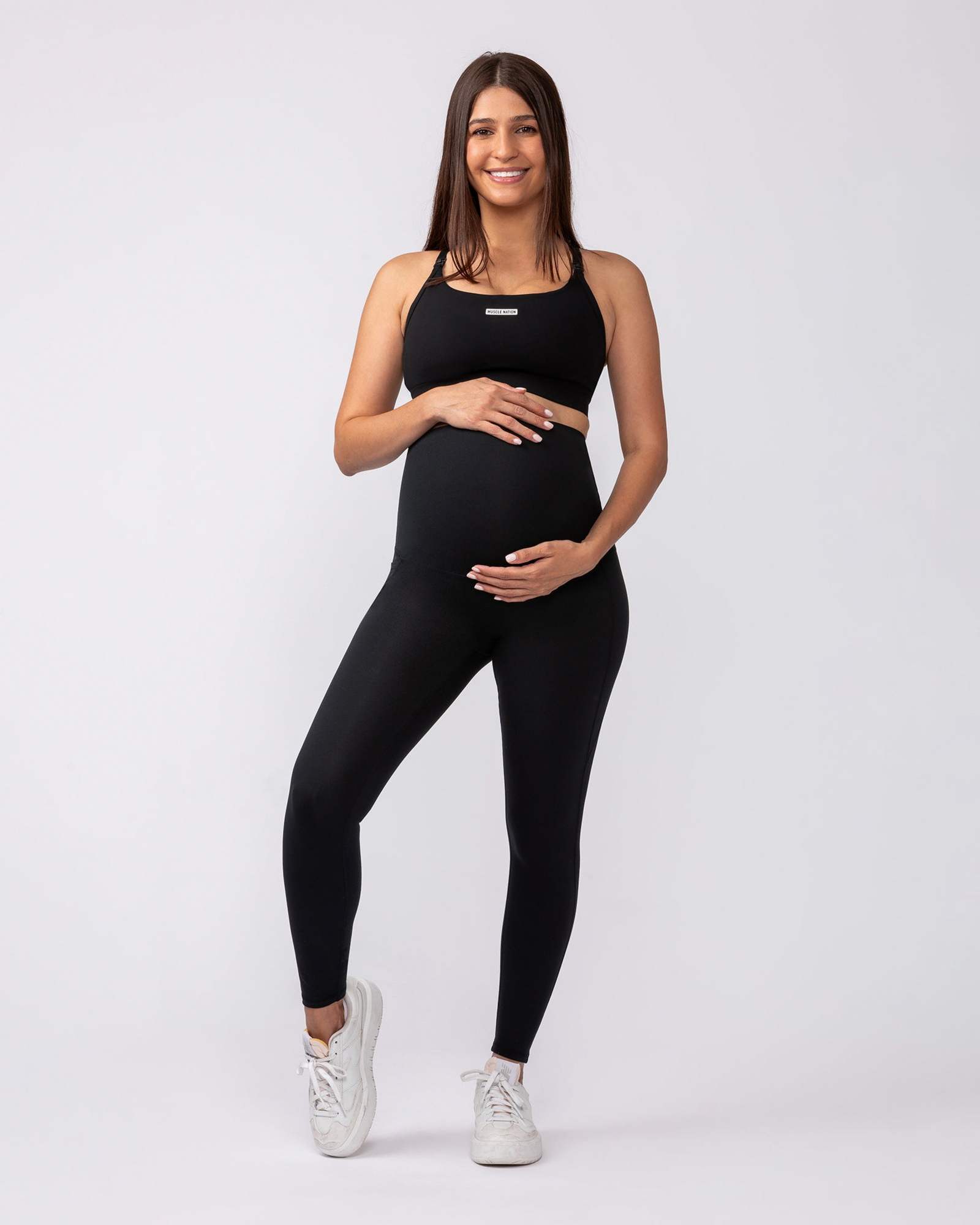 Maternity Everyday Pocket Leggings - Black