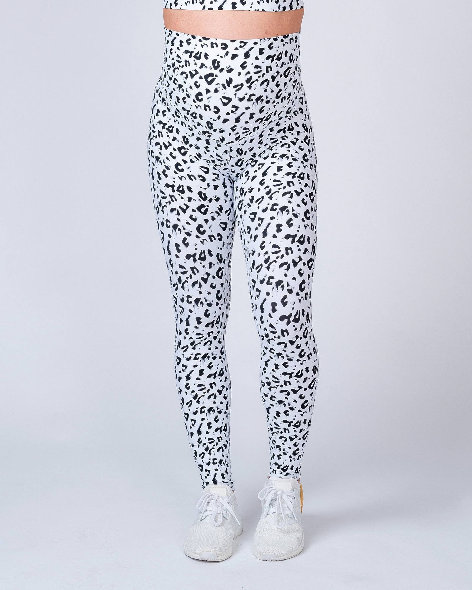 Maternity Leggings - Snow Leopard