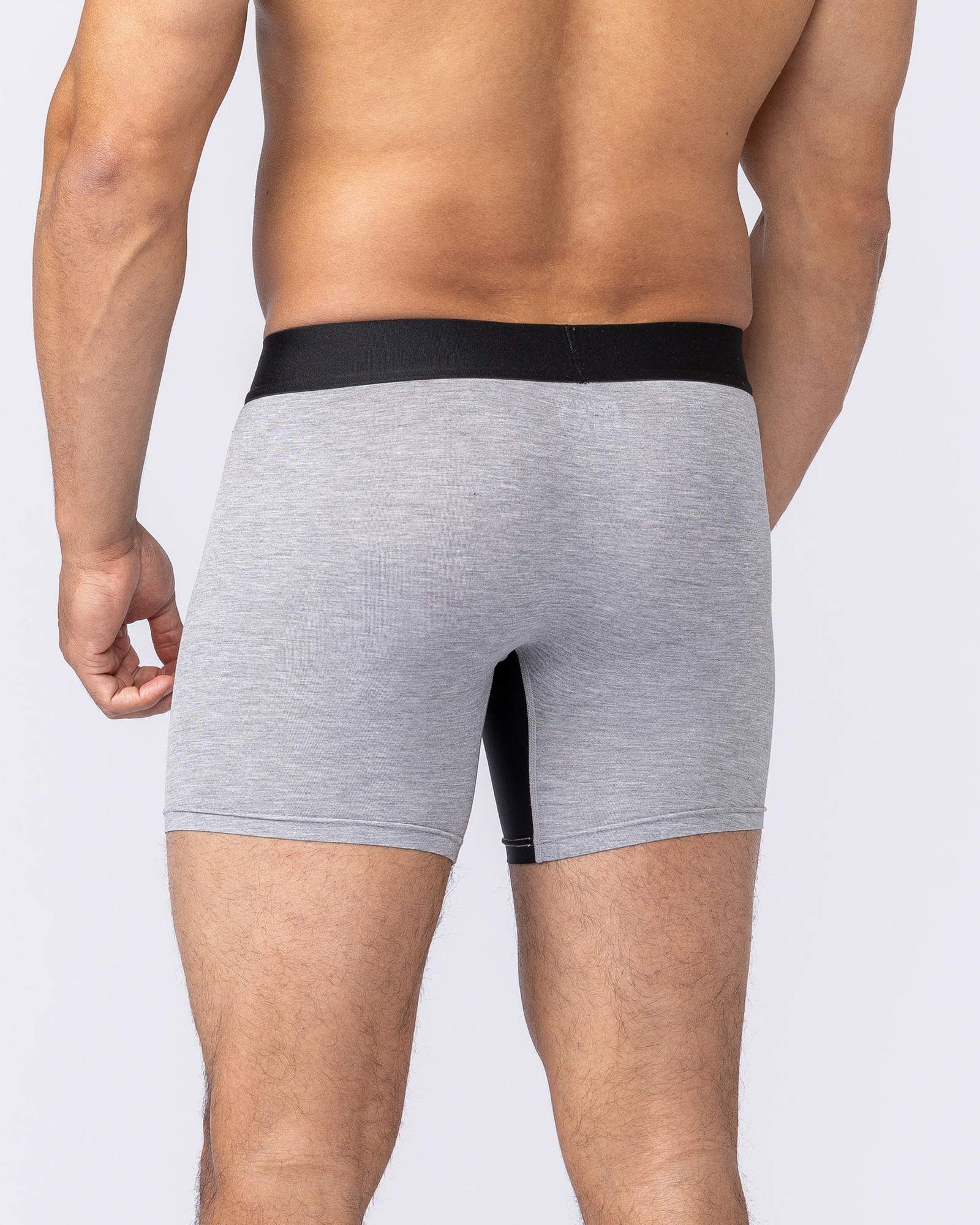 Mens Boxer Briefs - Black Multi