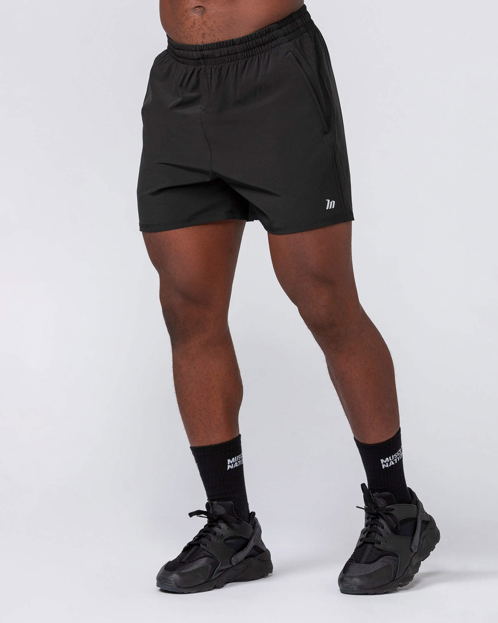 New Heights 4" Shorts - Black