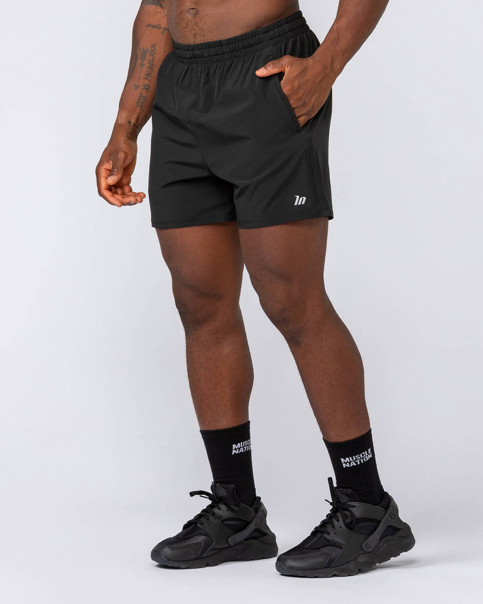 New Heights 4" Shorts - Black