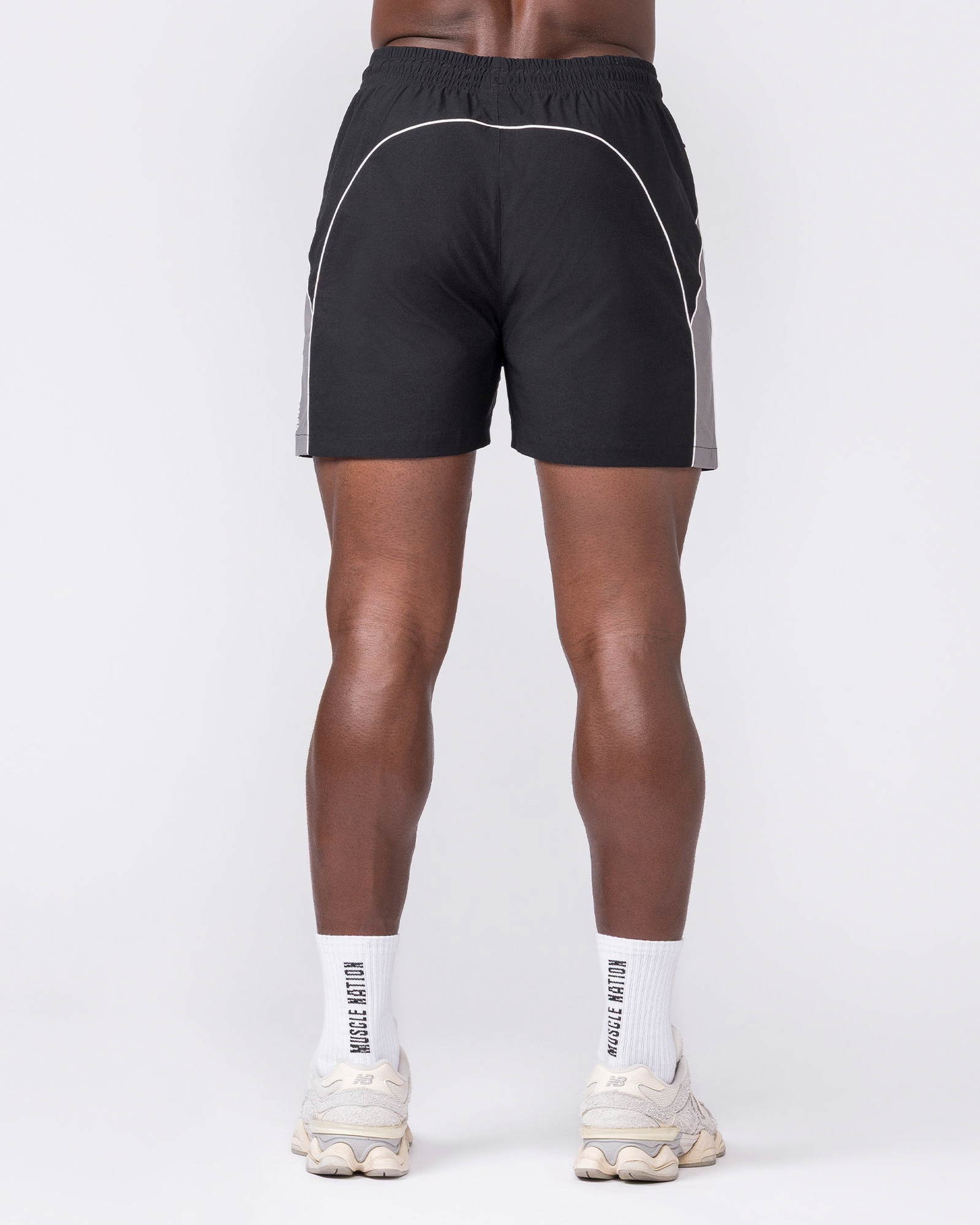 Command Windbreaker Shorts - Black