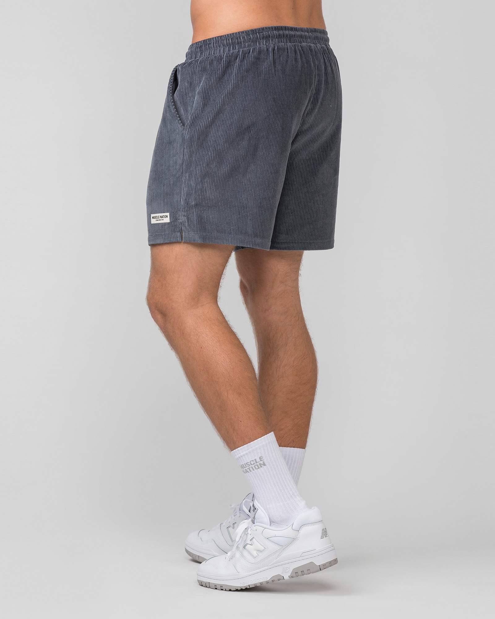 Daily Corduroy Shorts - Thunder