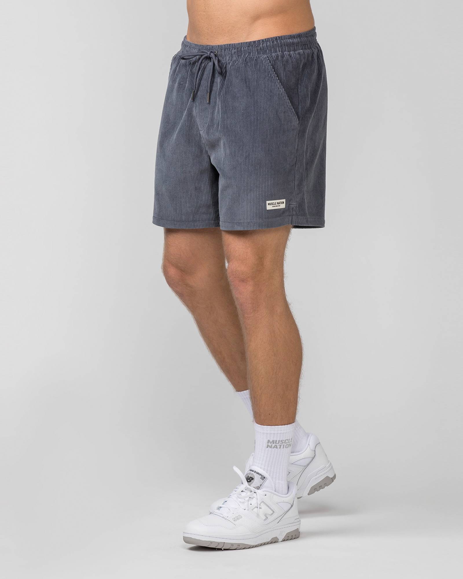 Daily Corduroy Shorts - Thunder