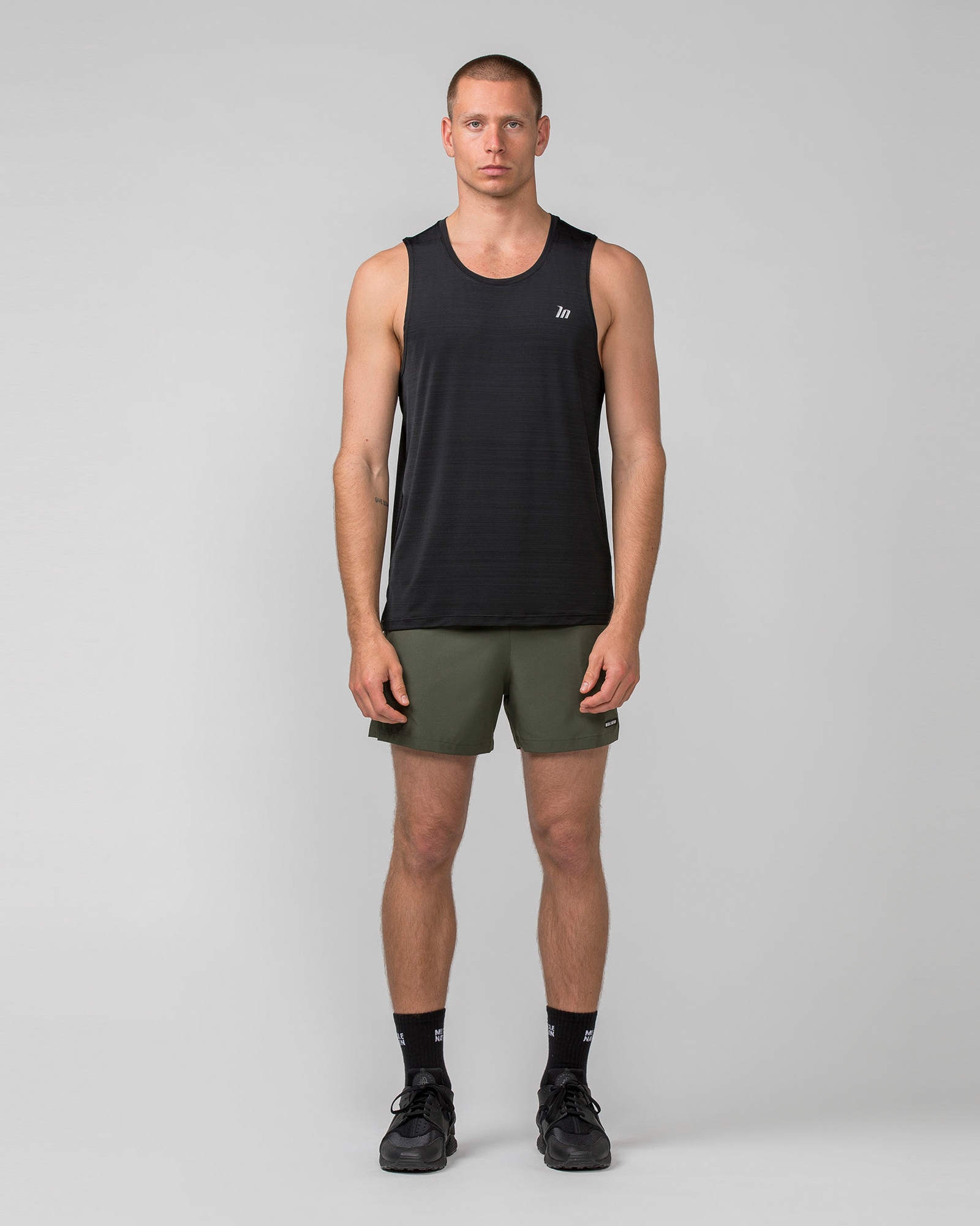 Level Up Training 4" Shorts - Dark Khaki