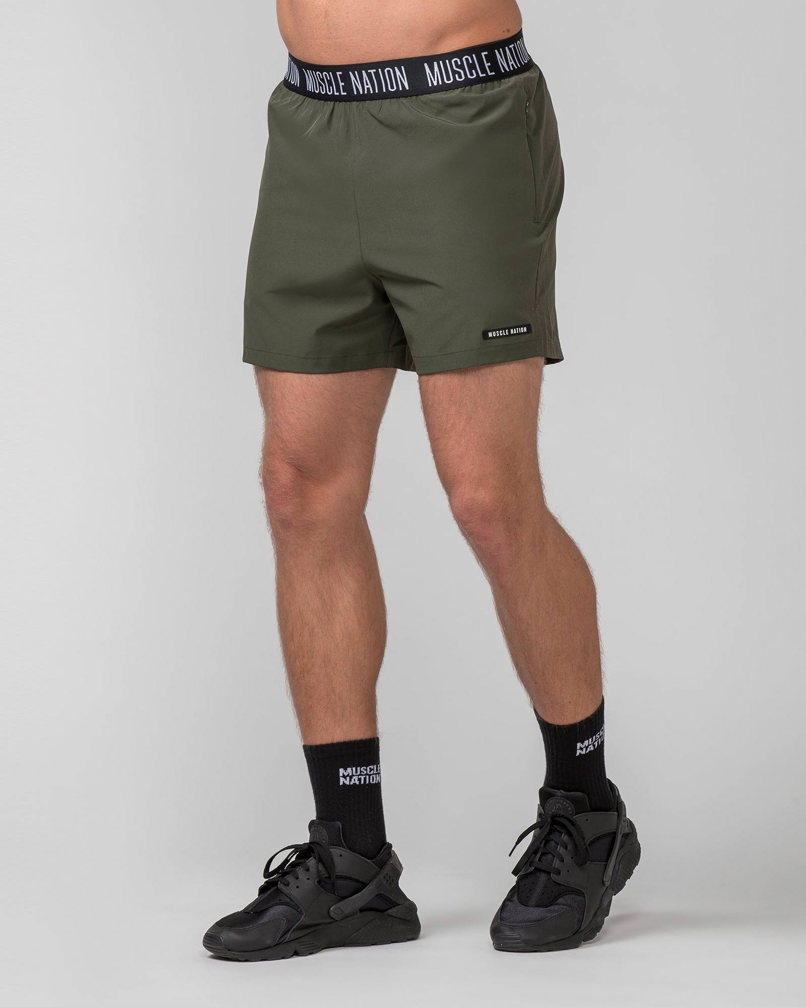 Level Up Training 4" Shorts - Dark Khaki