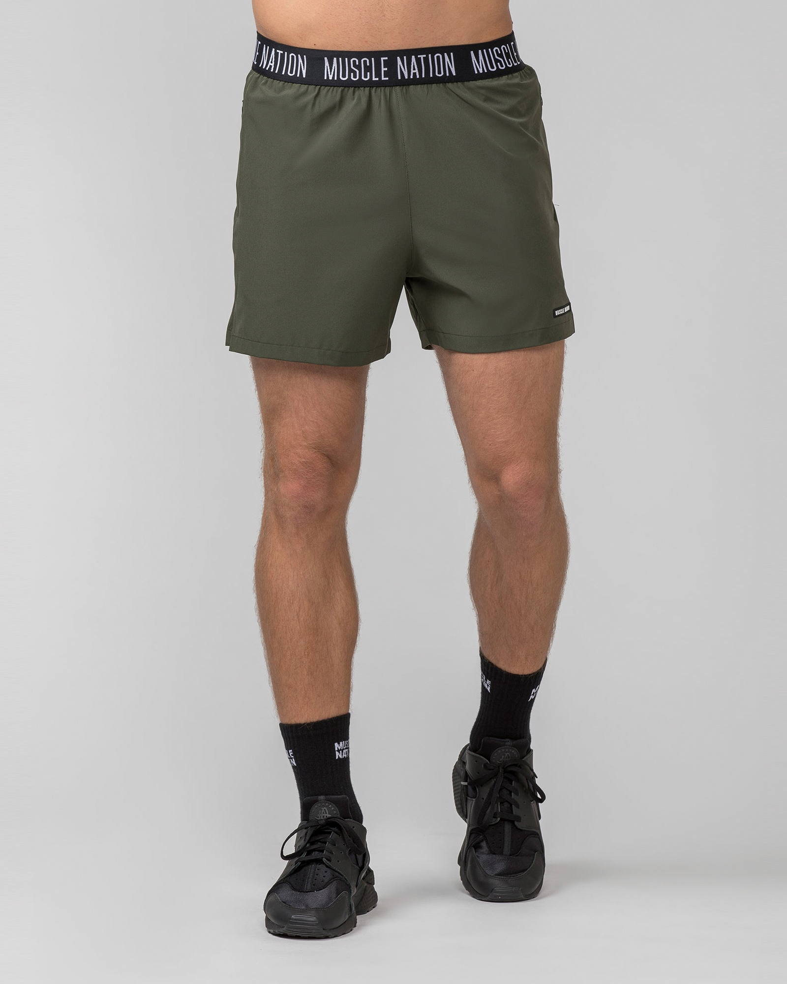 Level Up Training 4" Shorts - Dark Khaki