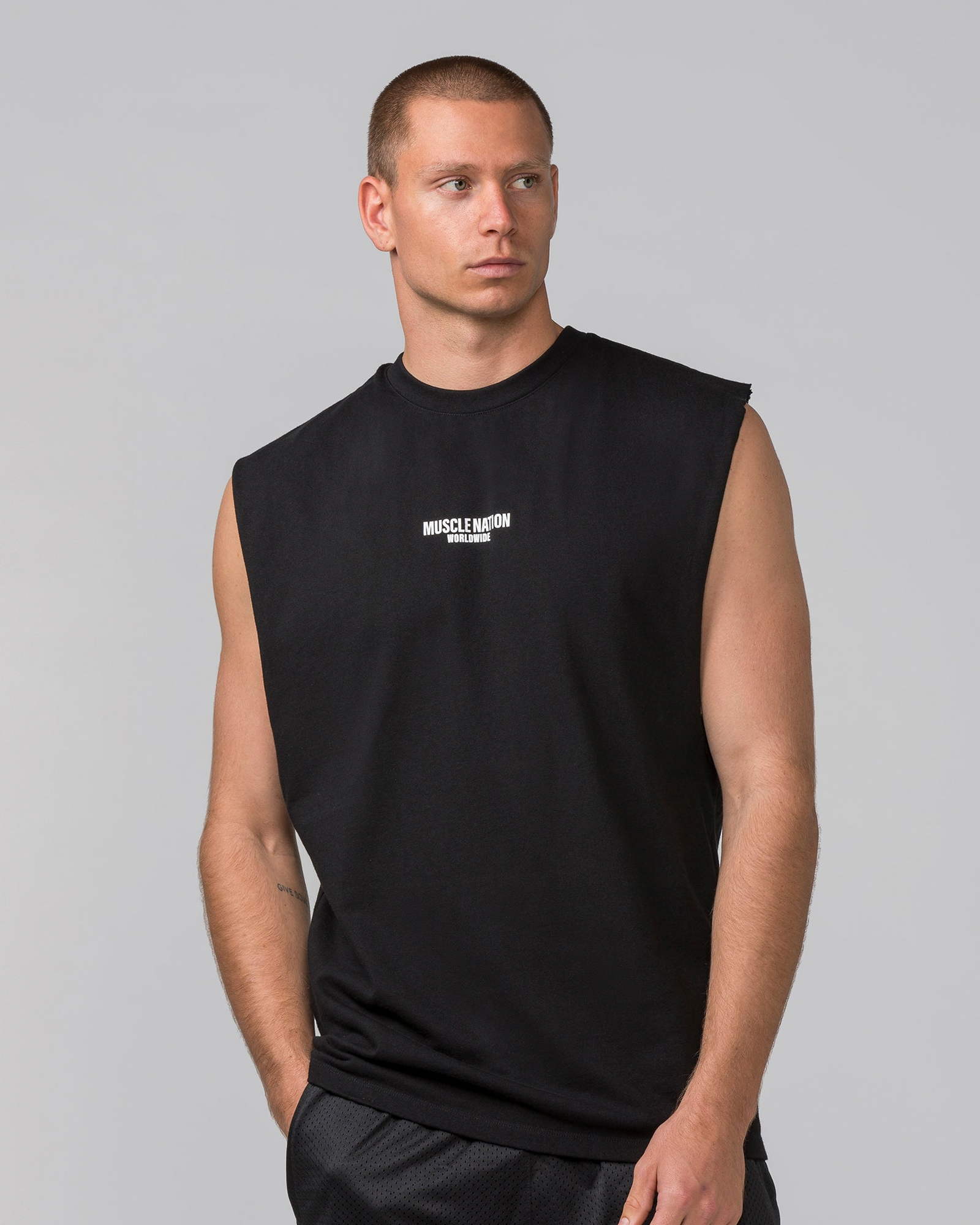 Worldwide Muscle Tank - Black