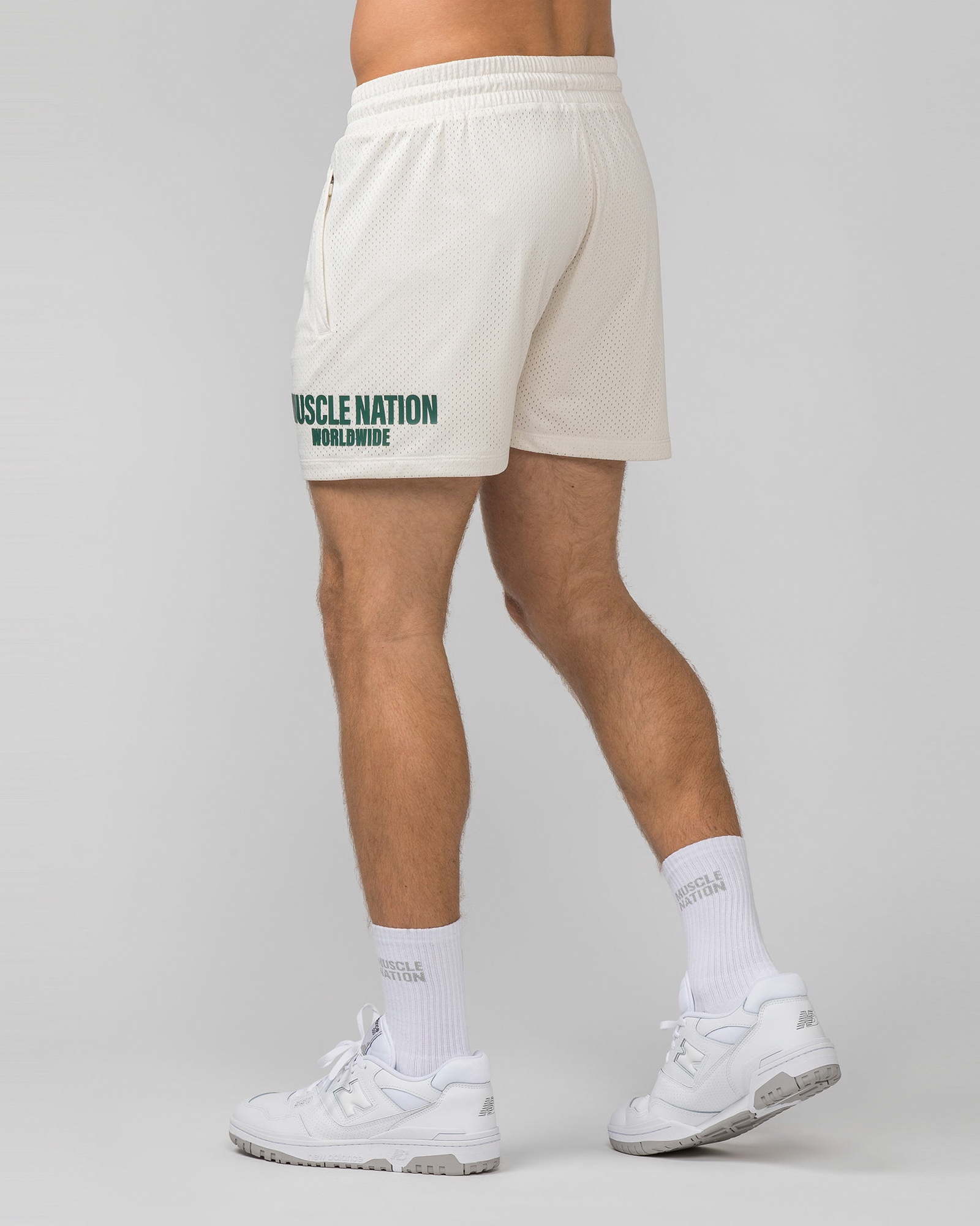 Worldwide Lay Up 3.5" Shorts - Travertine