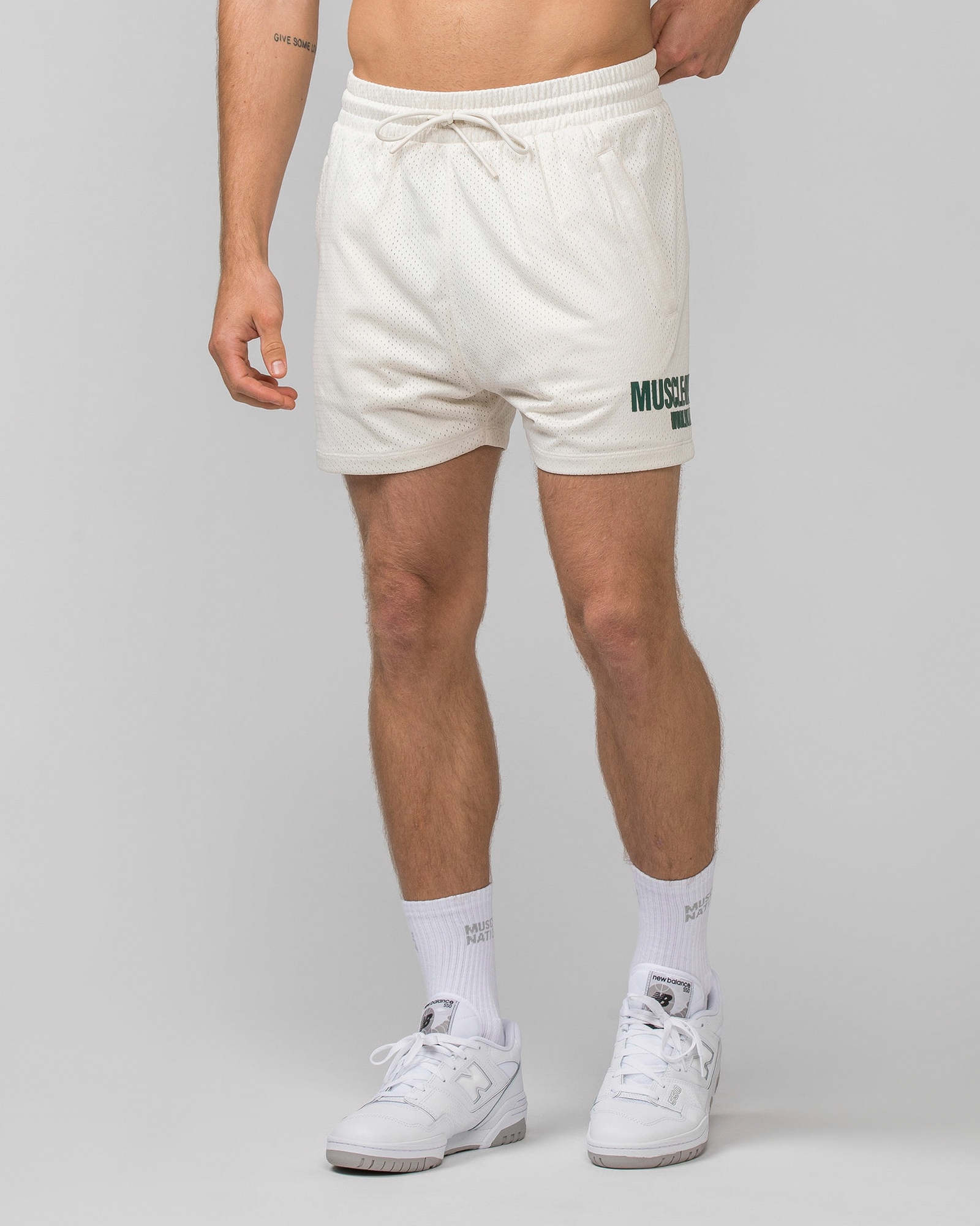 Worldwide Lay Up 3.5" Shorts - Travertine