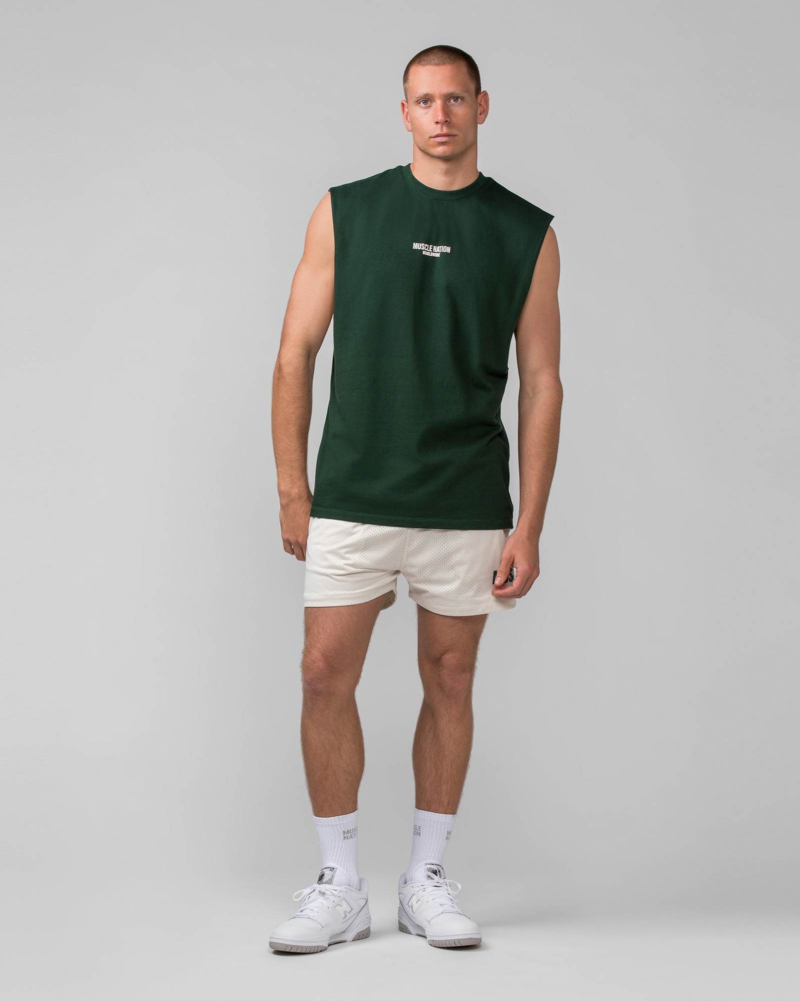 Worldwide Lay Up 3.5" Shorts - Travertine