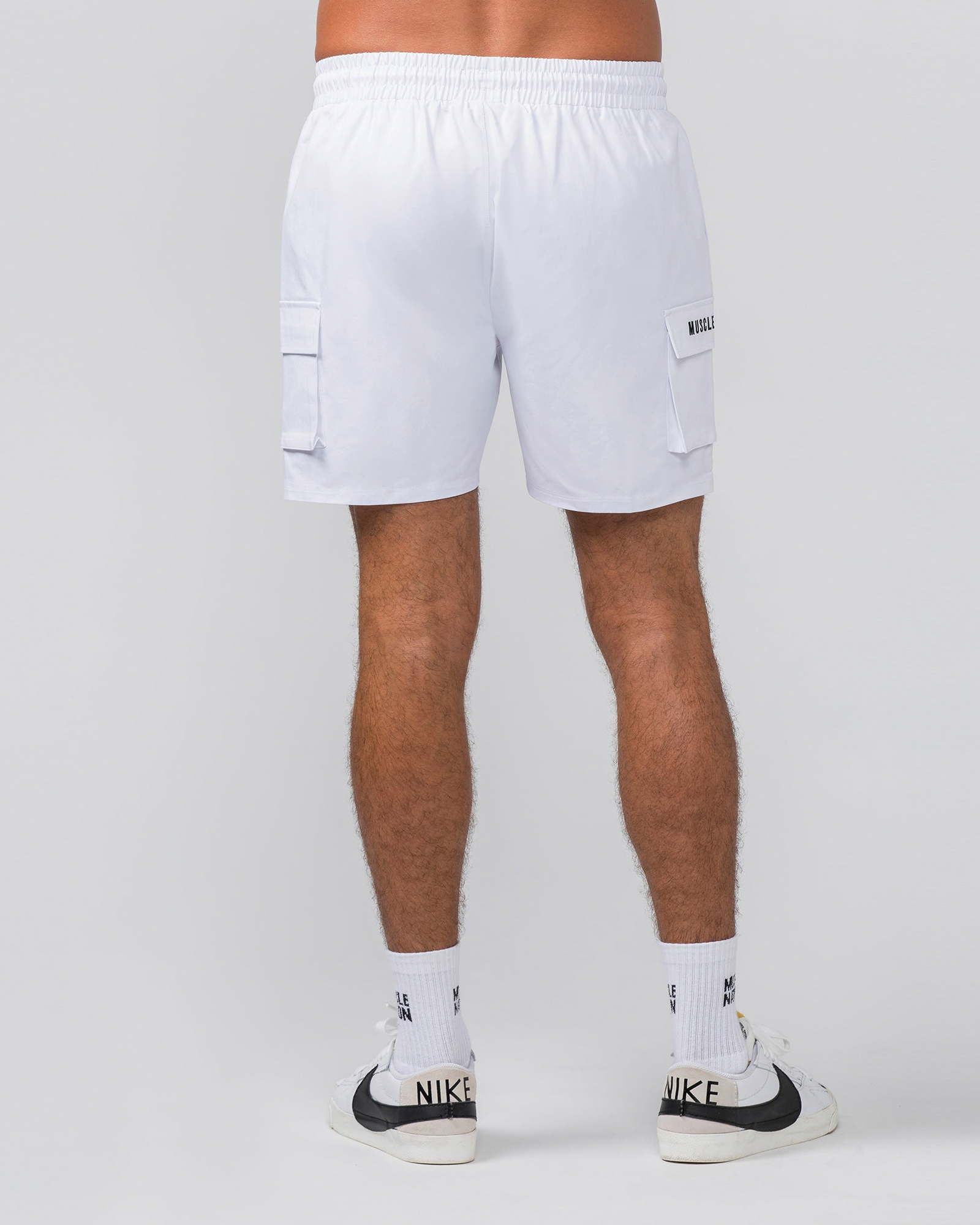 Daily Cargo 5" Shorts - White