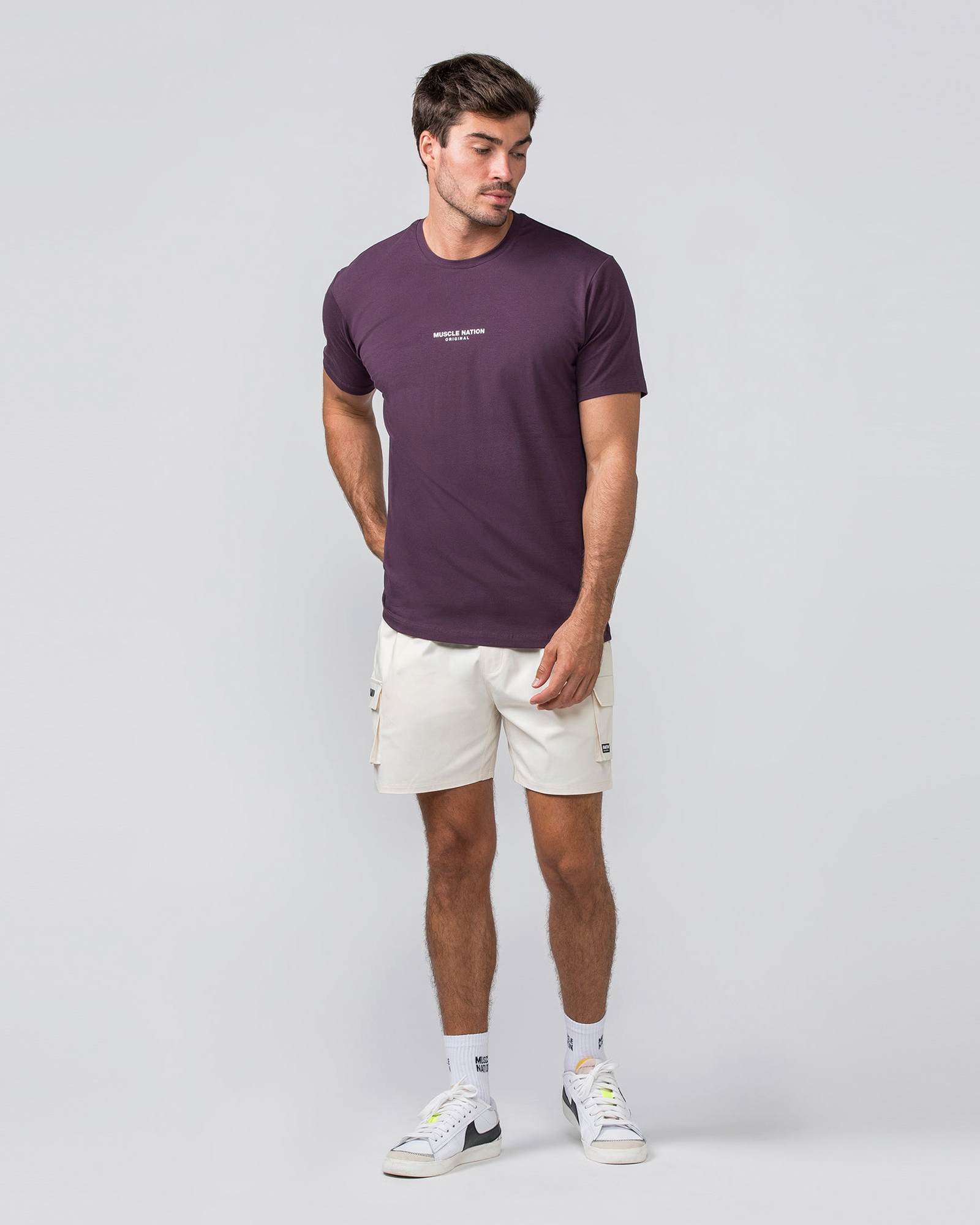 Daily Cargo 5" Shorts - Travertine